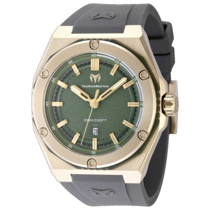 TechnoMarine Coral Legacy Quartz Olive Green Dial Men's Watch | Buy Online in South Africa | Noak