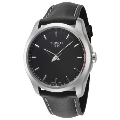 Tissot Couturier Quartz Black Dial Men's Watch | Buy Online in South Africa | Noak