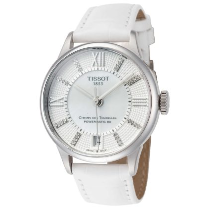 Tissot T-Classic Automatic White Mother-of-Pearl Dial Women's Watch | Buy Online in South Africa | Noak
