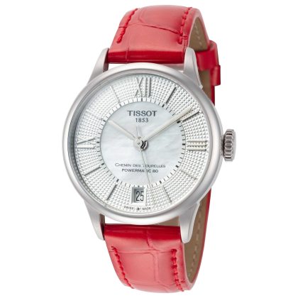 Tissot T-Classic Automatic White Mother-of-Pearl Dial Women's Watch | Buy Online in South Africa | Noak