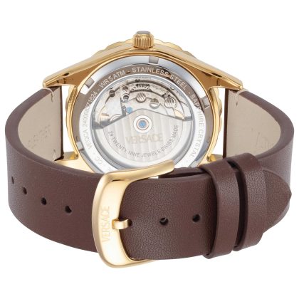 Versace Hellenyium Automatic Black Dial Men's Watch | Buy Online in South Africa | Noak