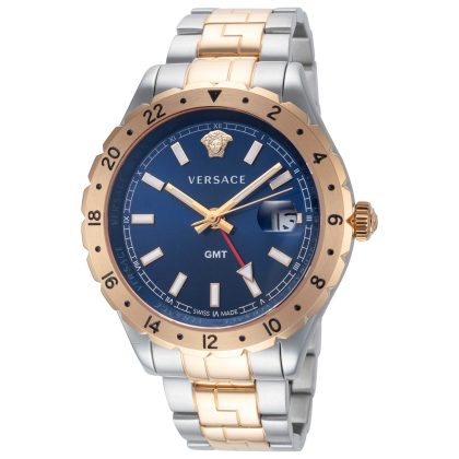 Versace Hellenyium Quartz Blue Dial Men's Watch | Buy Online in South Africa | Noak