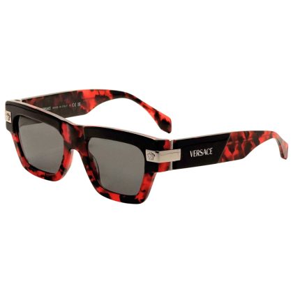 Versace Men's Red Rectangular Sunglasses | Buy Online in South Africa | Noak