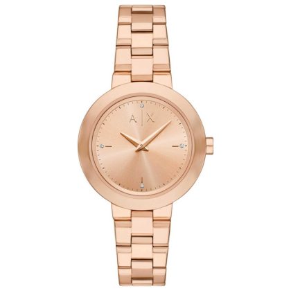 Armani Exchange Jackie Quartz Rose Gold Dial Women's Watch | Buy Online in South Africa | Noak