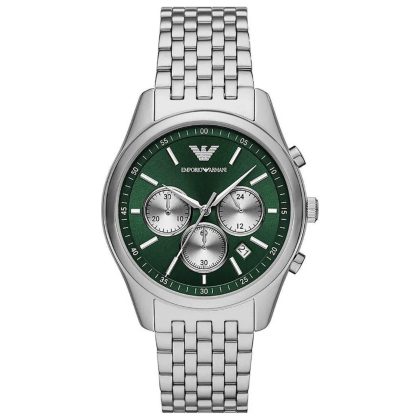 Emporio Armani Classic Quartz Green Dial Men's Watch | Buy Online in South Africa | Noak