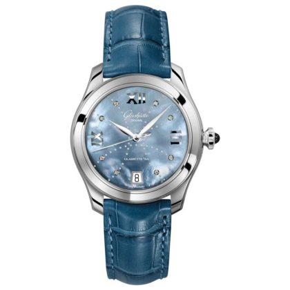 Glashutte Original Lady Serenade Automatic Blue Mother-of-Pearl Dial Women's Watch | Buy Online in South Africa | Noak