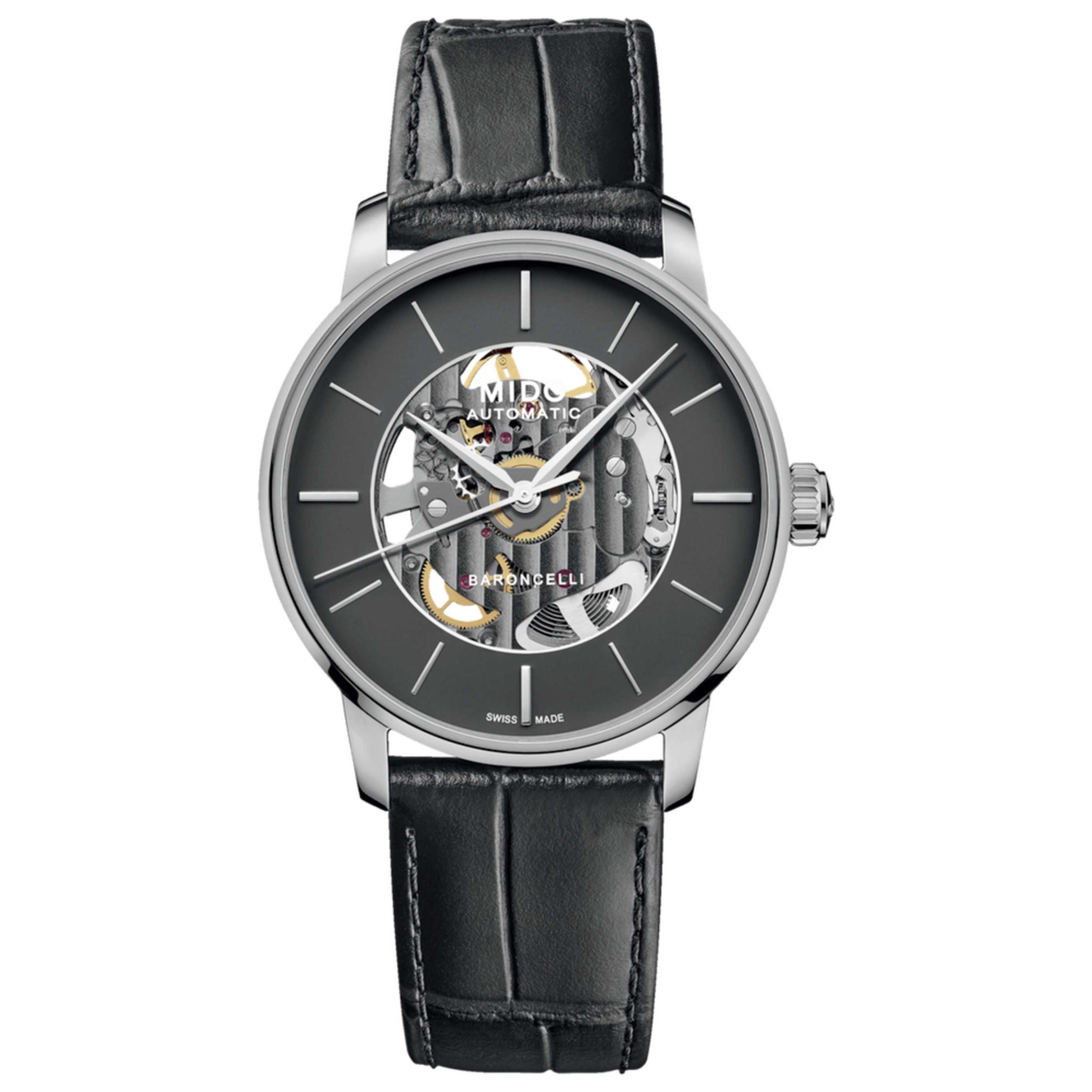 Mido Baroncelli Automatic Skeleton Dial Men's Watch Mido Baroncelli Automatic Skeleton Dial Men's Watch | Buy Online in South Africa | Noak