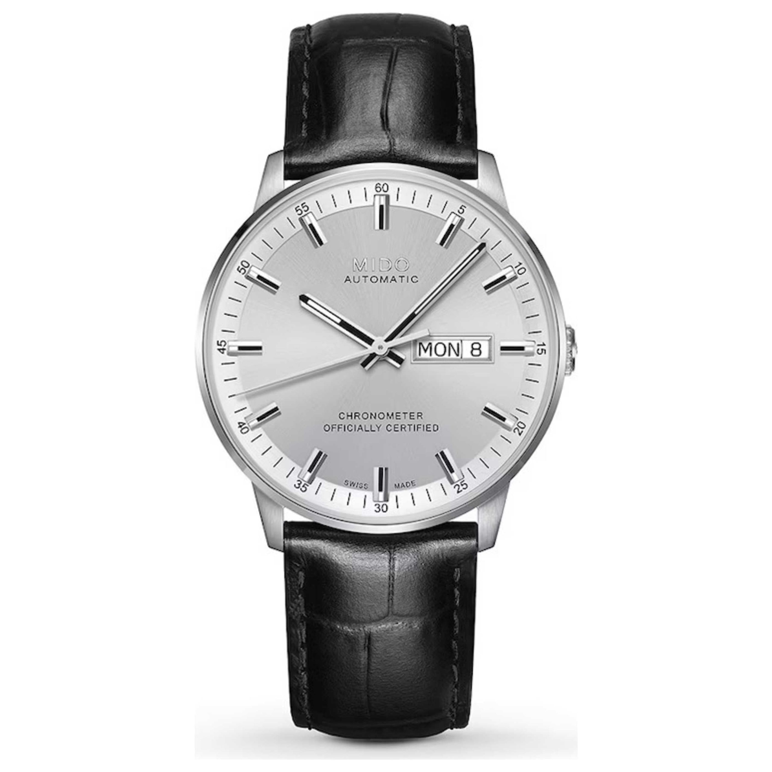 Mido Commander II Automatic Silver Dial Men's Watch Mido Commander II Automatic Silver Dial Men's Watch | Buy Online in South Africa | Noak