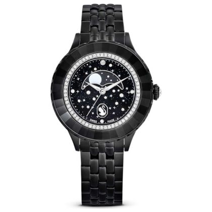 Swarovski Octea Quartz Black Dial Women's Watch | Buy Online in South Africa | Noak