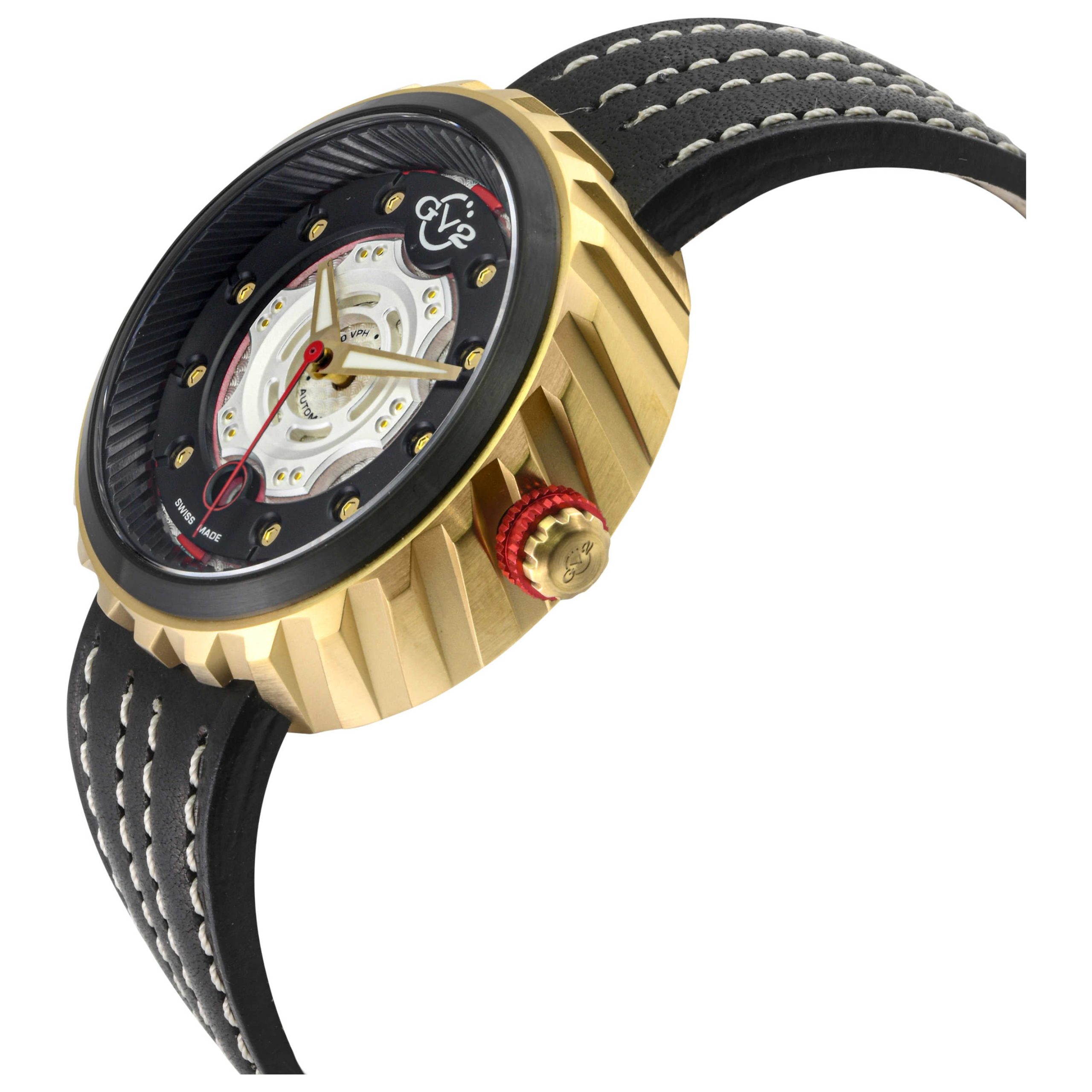 GV2 by Gevril Motorcycle Automatic Black Dial Men's Watch GV2 by Gevril Motorcycle Automatic Black Dial Men's Watch | Buy Online in South Africa | Noak