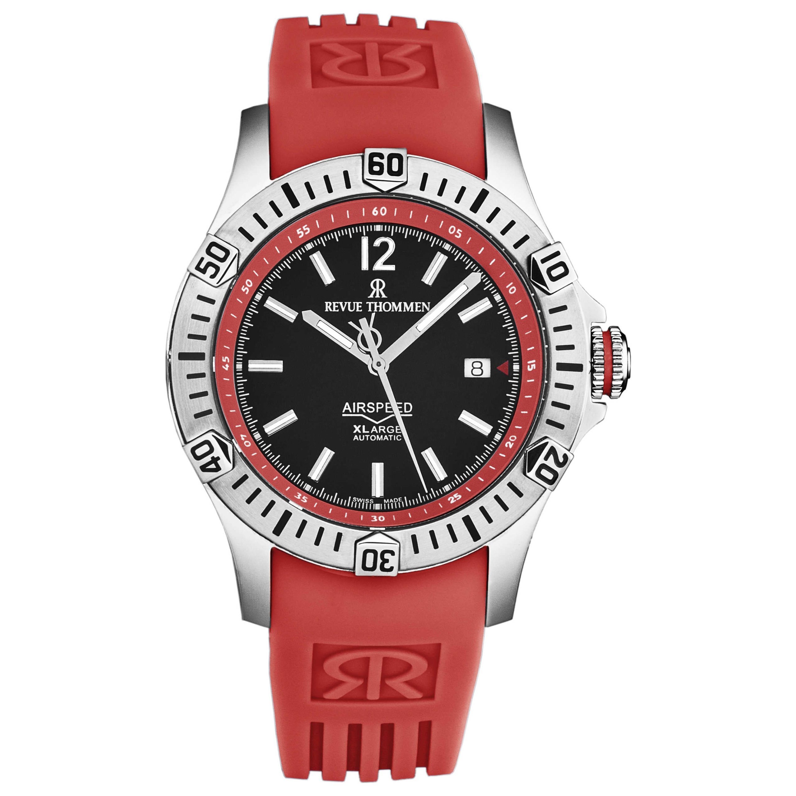 Revue Thommen Air Speed Automatic Black Dial Men's Watch Revue Thommen Air Speed Automatic Black Dial Men's Watch | Buy Online in South Africa | Noak