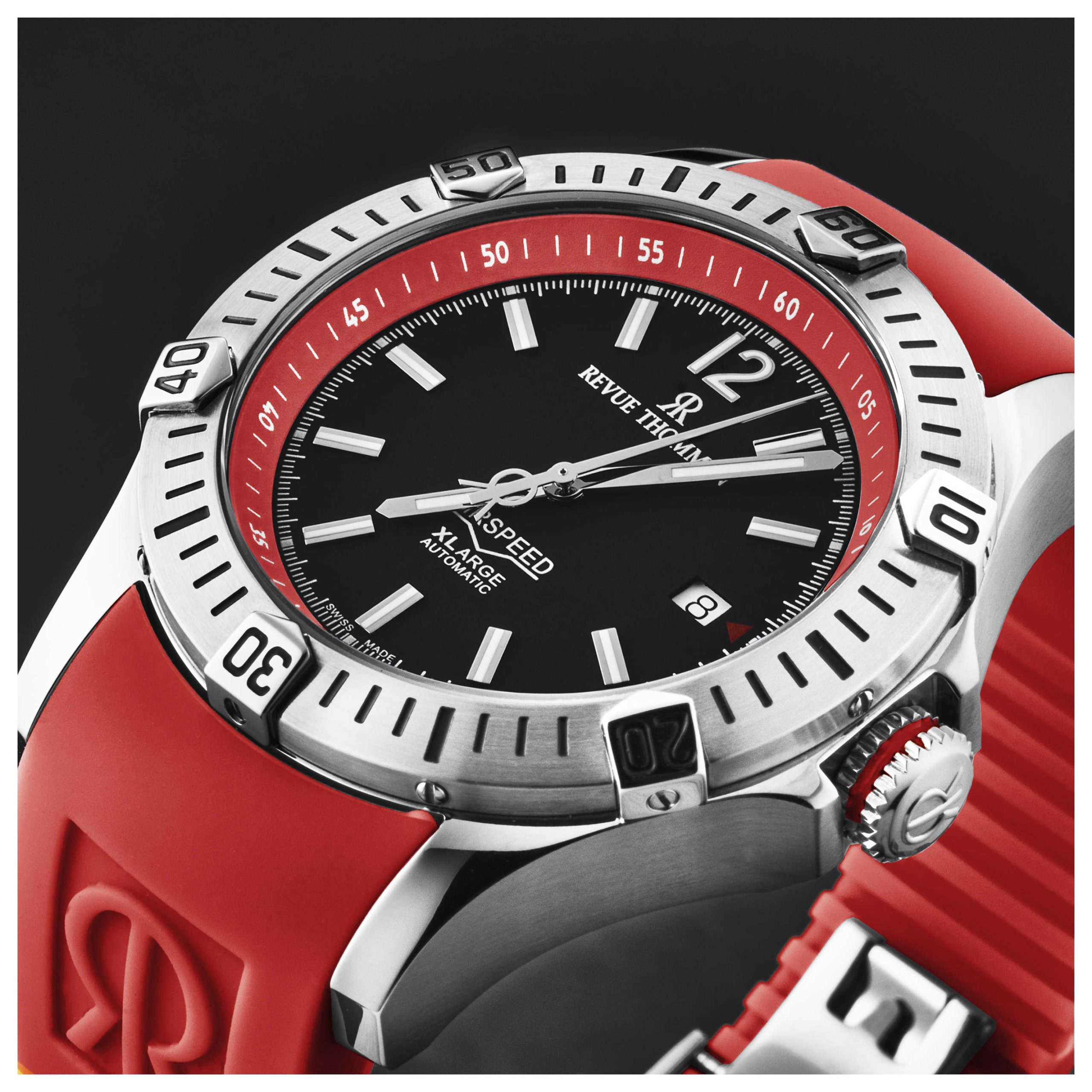 Revue Thommen Air Speed Automatic Black Dial Men's Watch Revue Thommen Air Speed Automatic Black Dial Men's Watch | Buy Online in South Africa | Noak