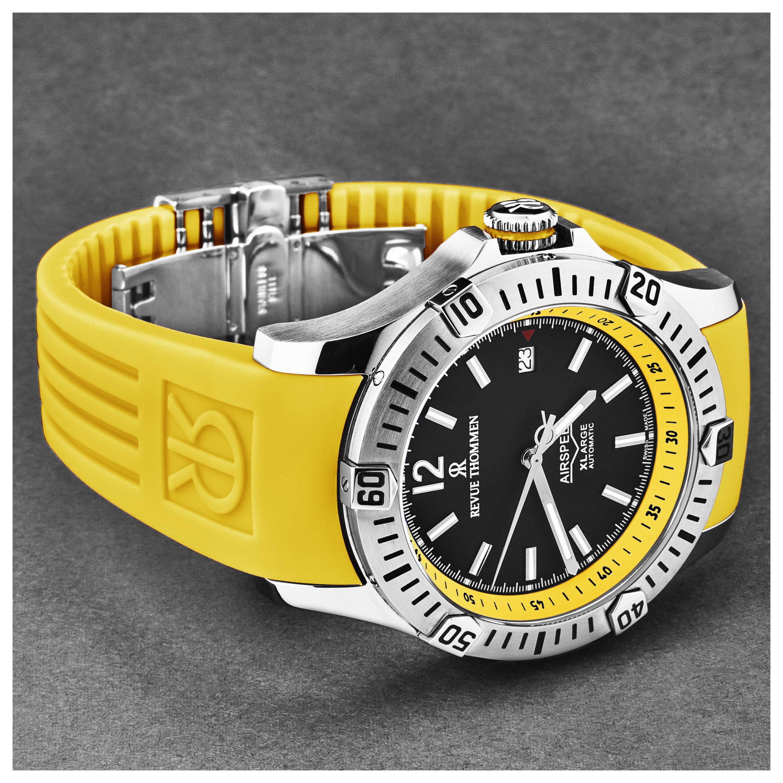 Revue Thommen Air Speed Automatic Black Dial Men's Watch Revue Thommen Air Speed Automatic Black Dial Men's Watch | Buy Online in South Africa | Noak