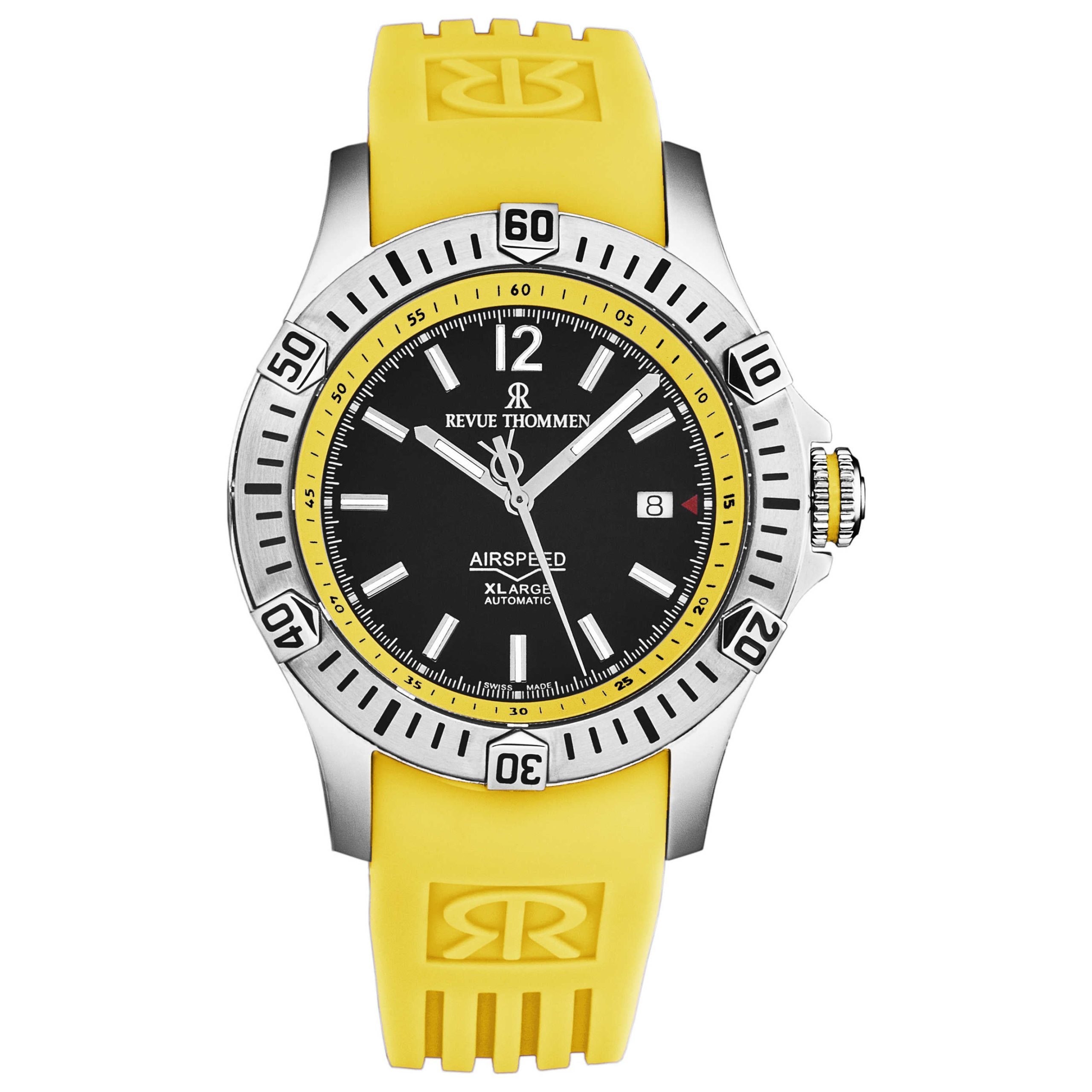Revue Thommen Air Speed Automatic Black Dial Men's Watch Revue Thommen Air Speed Automatic Black Dial Men's Watch | Buy Online in South Africa | Noak