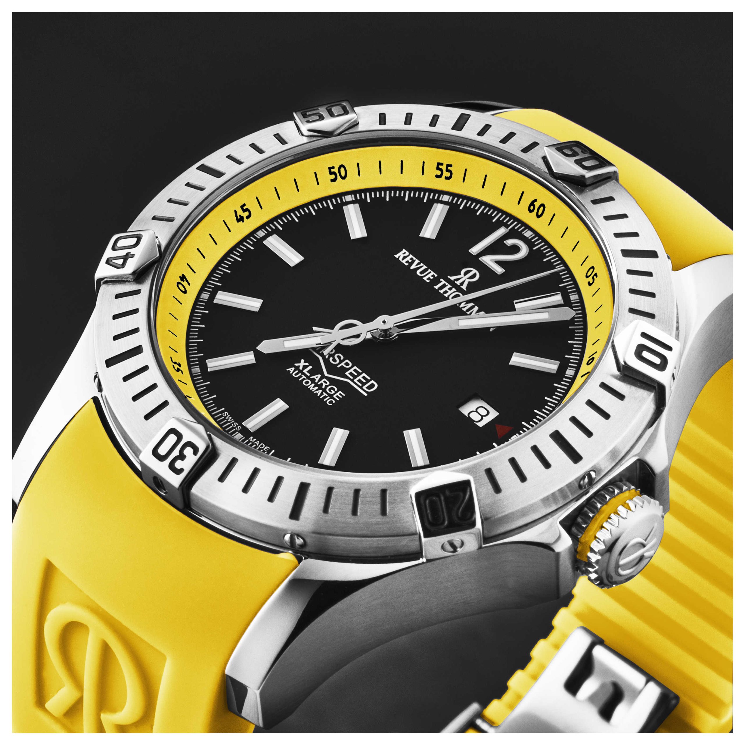 Revue Thommen Air Speed Automatic Black Dial Men's Watch Revue Thommen Air Speed Automatic Black Dial Men's Watch | Buy Online in South Africa | Noak