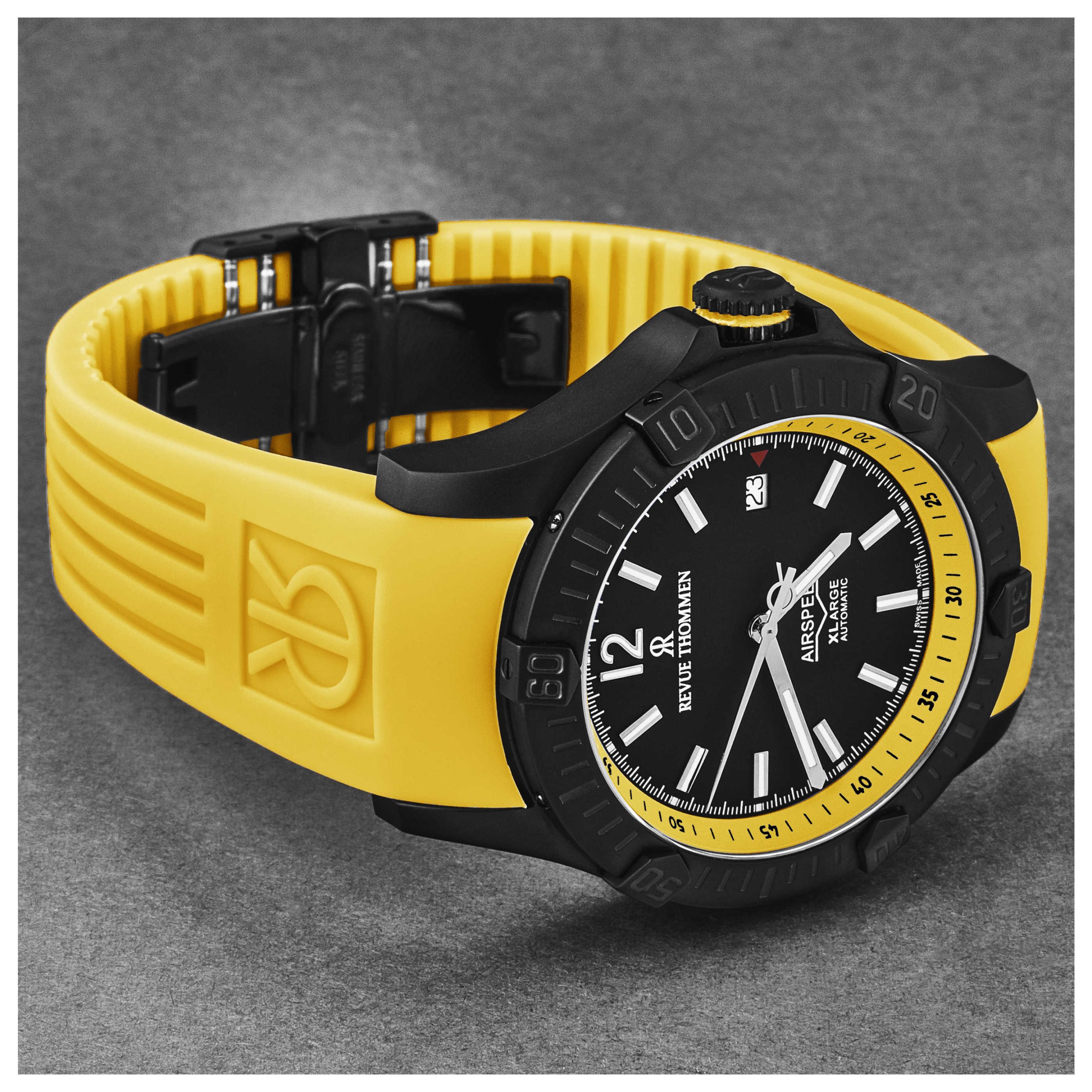 Revue Thommen Air Speed Automatic Black Dial Men's Watch Revue Thommen Air Speed Automatic Black Dial Men's Watch | Buy Online in South Africa | Noak