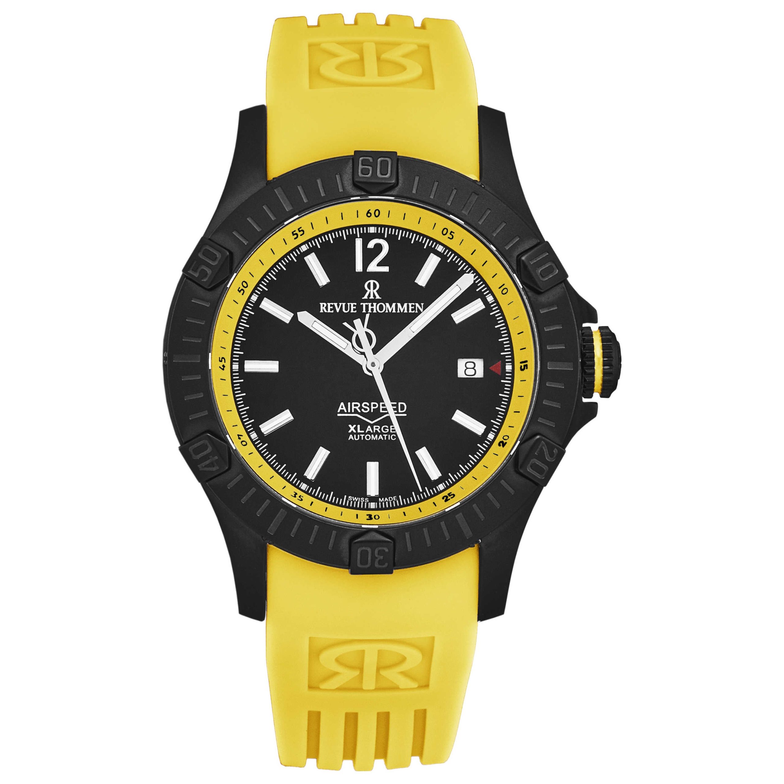 Revue Thommen Air Speed Automatic Black Dial Men's Watch Revue Thommen Air Speed Automatic Black Dial Men's Watch | Buy Online in South Africa | Noak