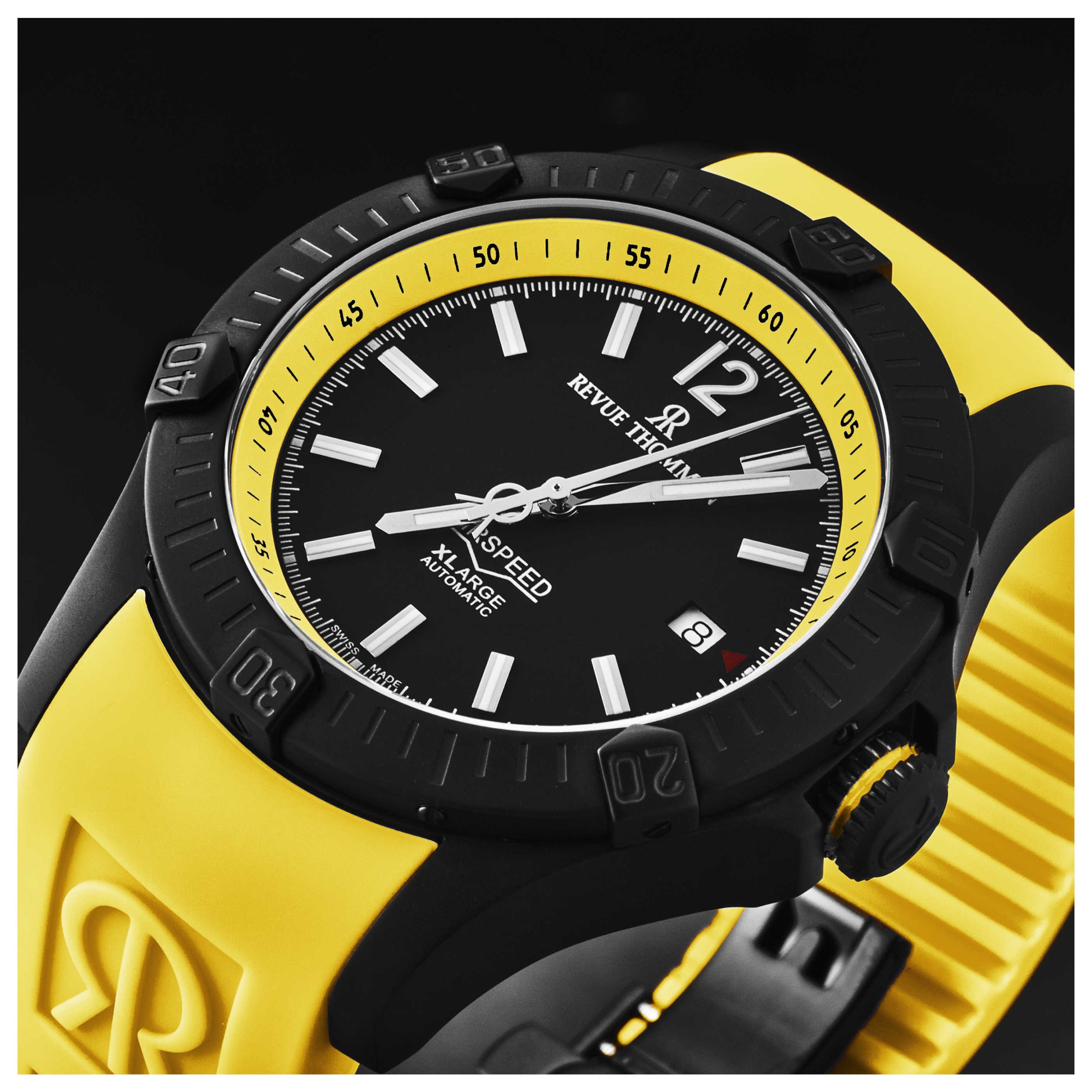 Revue Thommen Air Speed Automatic Black Dial Men's Watch Revue Thommen Air Speed Automatic Black Dial Men's Watch | Buy Online in South Africa | Noak