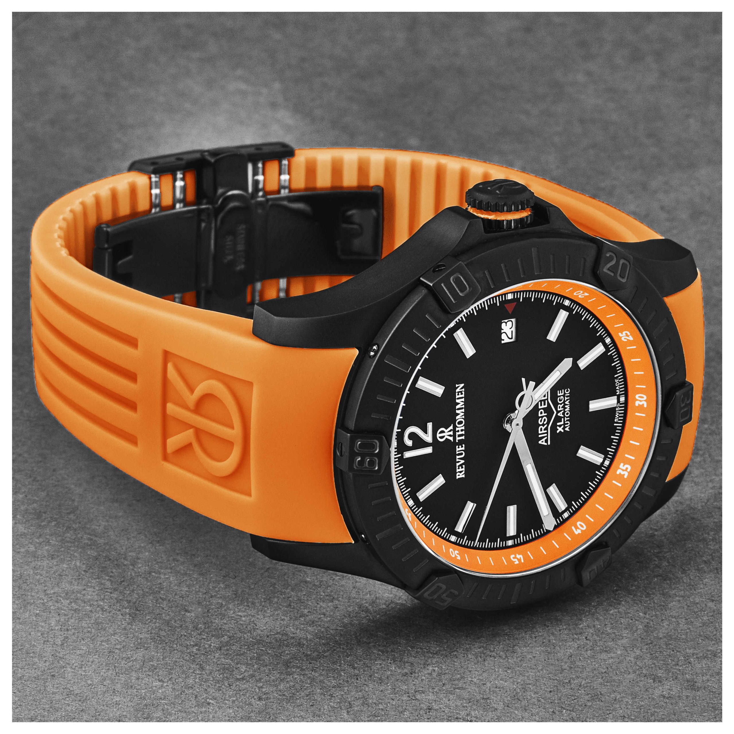 Revue Thommen Air Speed Automatic Black Dial Men's Watch Revue Thommen Air Speed Automatic Black Dial Men's Watch | Buy Online in South Africa | Noak