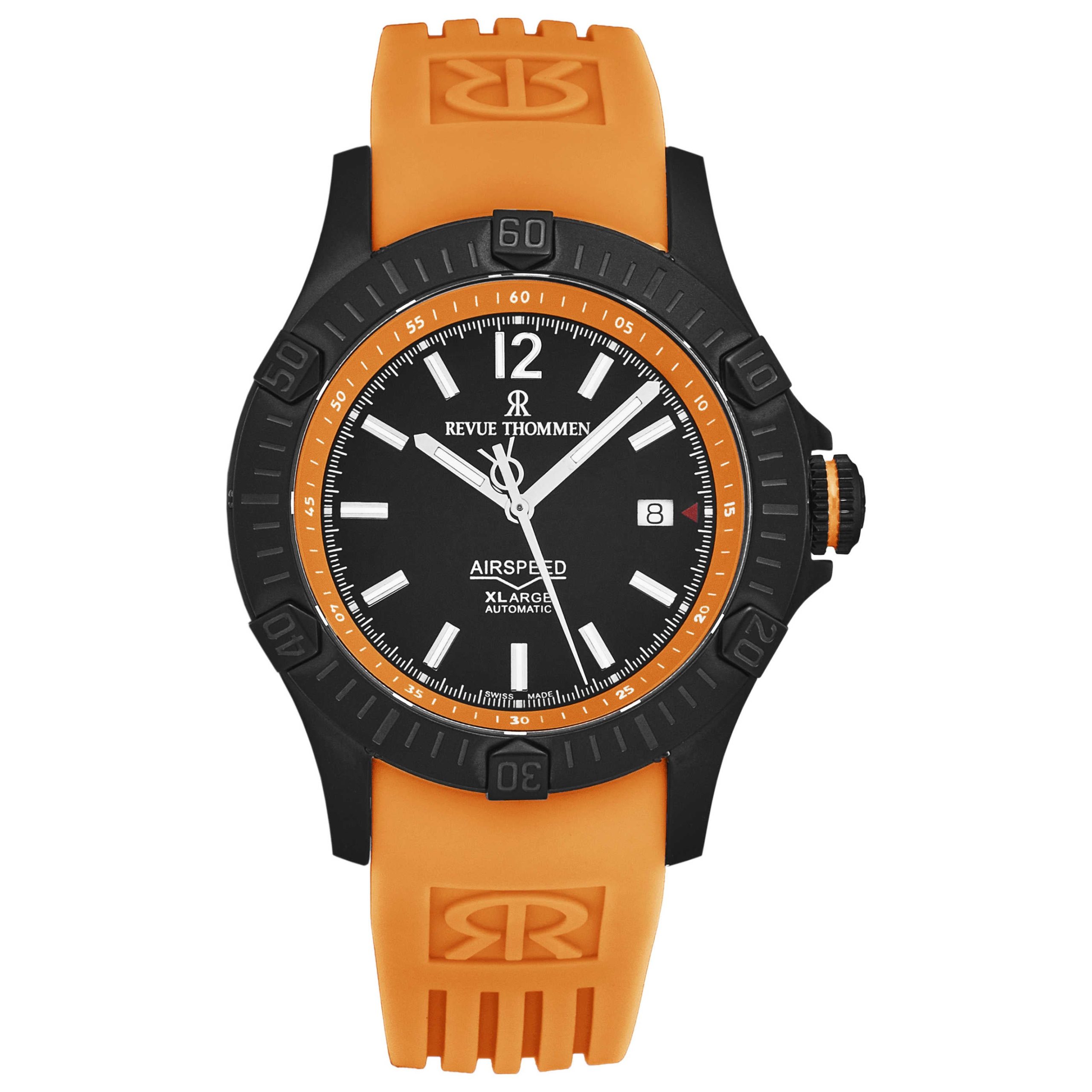 Revue Thommen Air Speed Automatic Black Dial Men's Watch Revue Thommen Air Speed Automatic Black Dial Men's Watch | Buy Online in South Africa | Noak