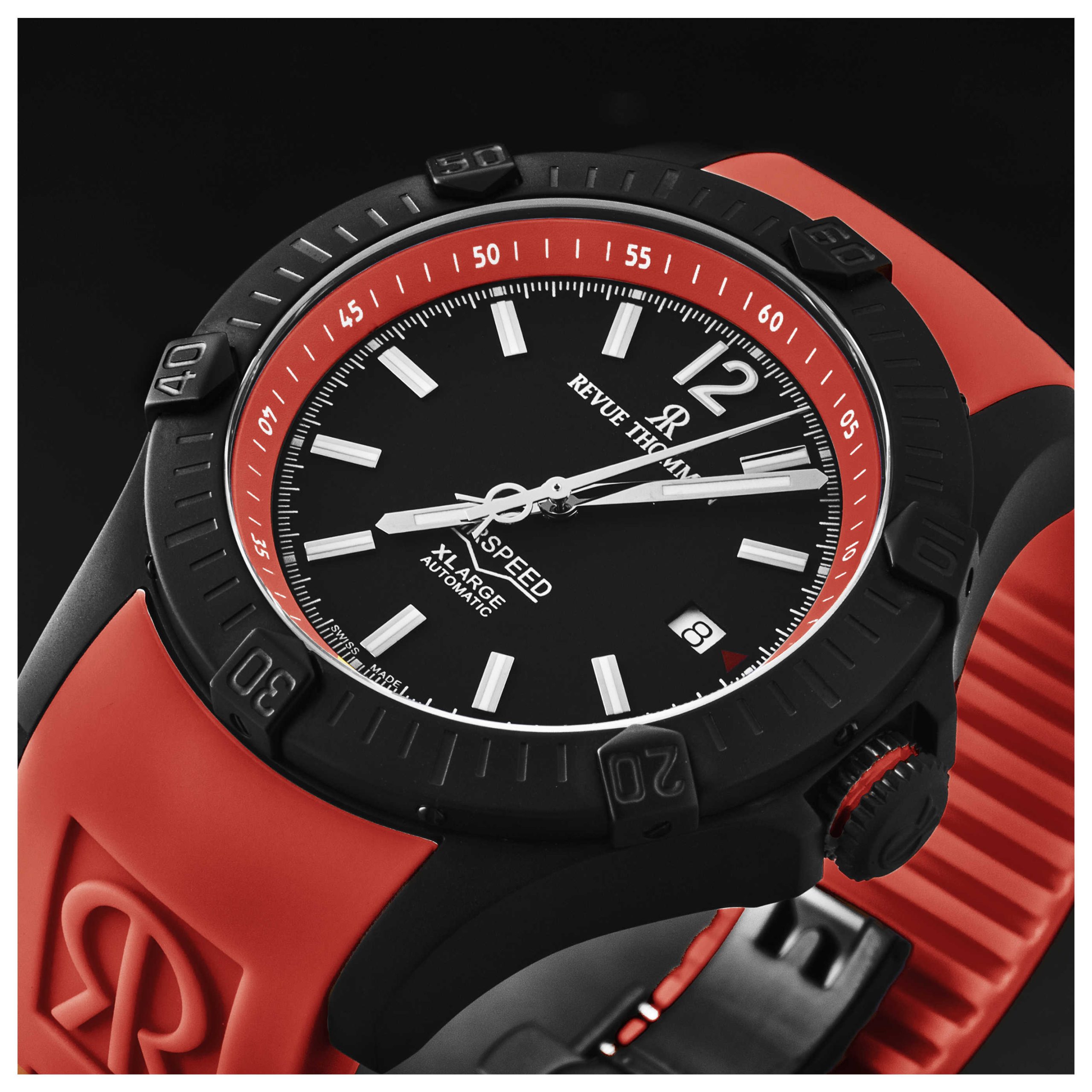 Revue Thommen Air Speed Automatic Black Dial Men's Watch Revue Thommen Air Speed Automatic Black Dial Men's Watch | Buy Online in South Africa | Noak
