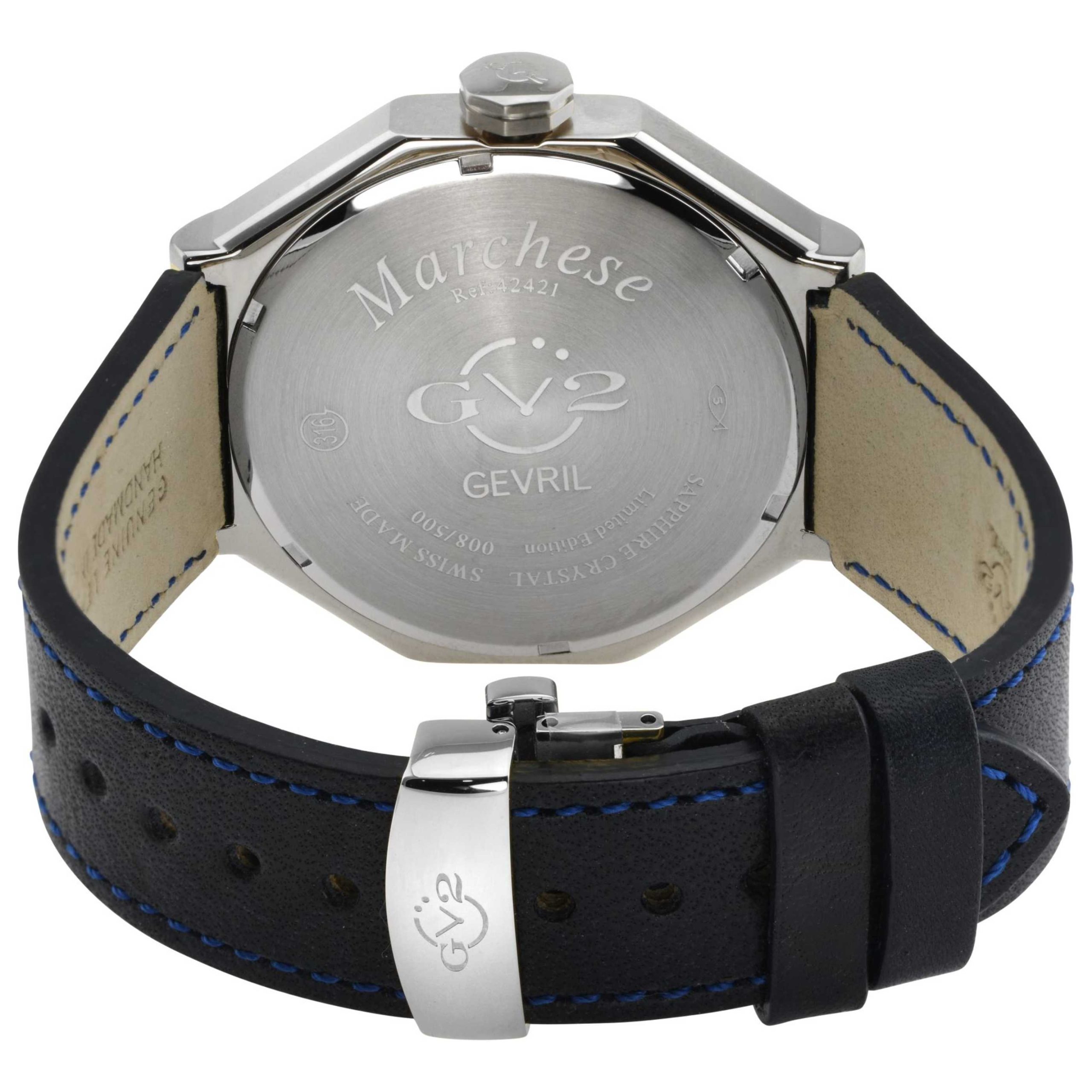 GV2 by Gevril Marchese Quartz Blue Dial Men's Watch GV2 by Gevril Marchese Quartz Blue Dial Men's Watch | Buy Online in South Africa | Noak