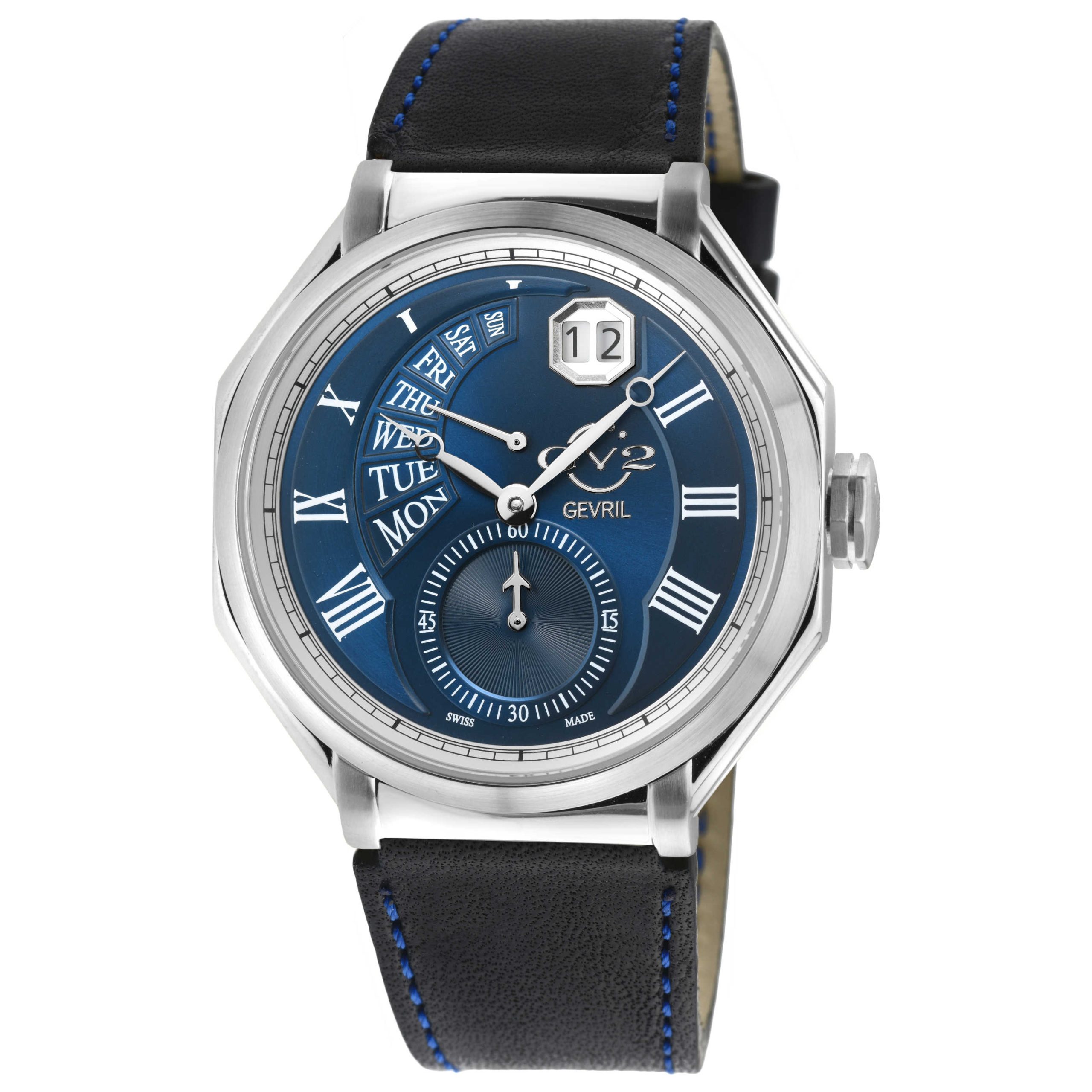 GV2 by Gevril Marchese Quartz Blue Dial Men's Watch GV2 by Gevril Marchese Quartz Blue Dial Men's Watch | Buy Online in South Africa | Noak