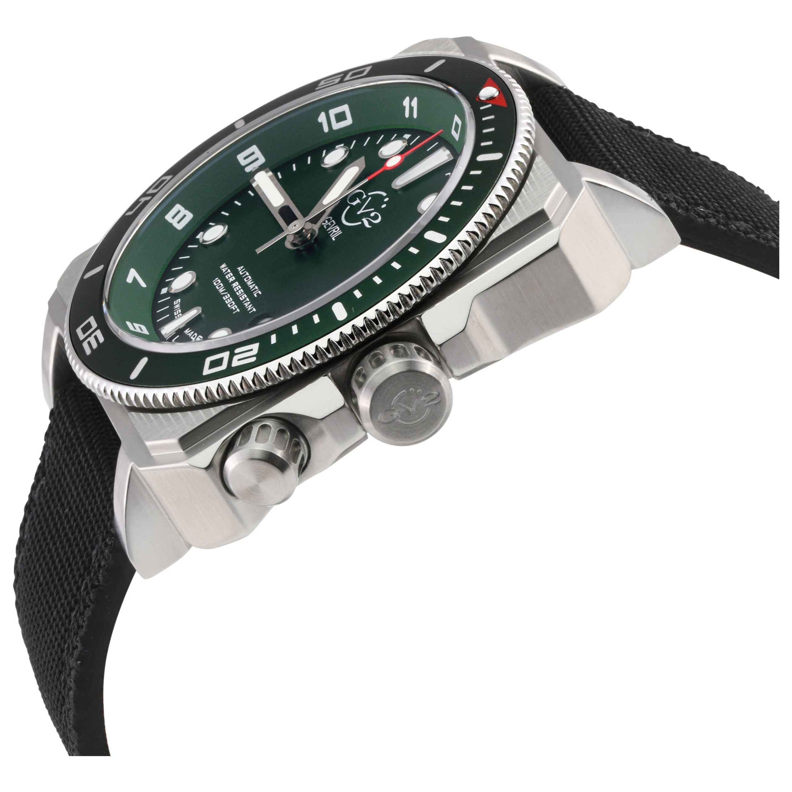 GV2 by Gevril XO Submarine Automatic Green Dial Men's Watch GV2 by Gevril XO Submarine Automatic Green Dial Men's Watch | Buy Online in South Africa | Noak