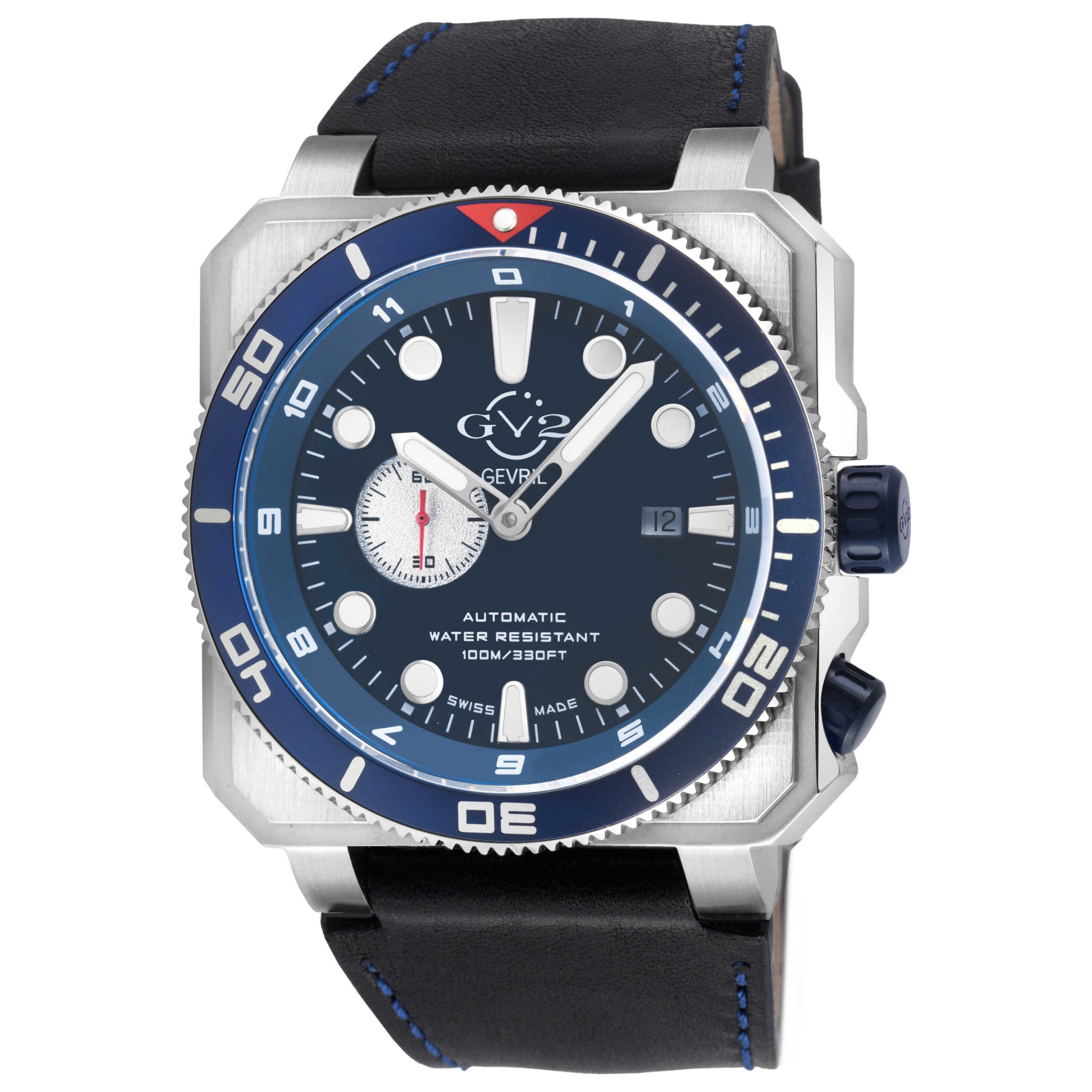 GV2 by Gevril XO Submarine Automatic Blue Dial Men's Watch GV2 by Gevril XO Submarine Automatic Blue Dial Men's Watch | Buy Online in South Africa | Noak
