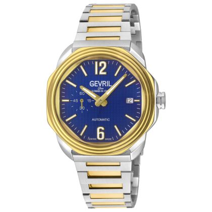 Gevril Roosevelt Automatic Blue Dial Men's Watch | Buy Online in South Africa | Noak