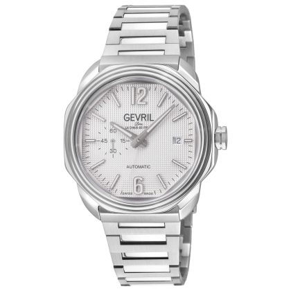 Gevril Roosevelt Automatic White Dial Men's Watch | Buy Online in South Africa | Noak