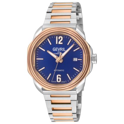 Gevril Roosevelt Automatic Blue Dial Men's Watch | Buy Online in South Africa | Noak