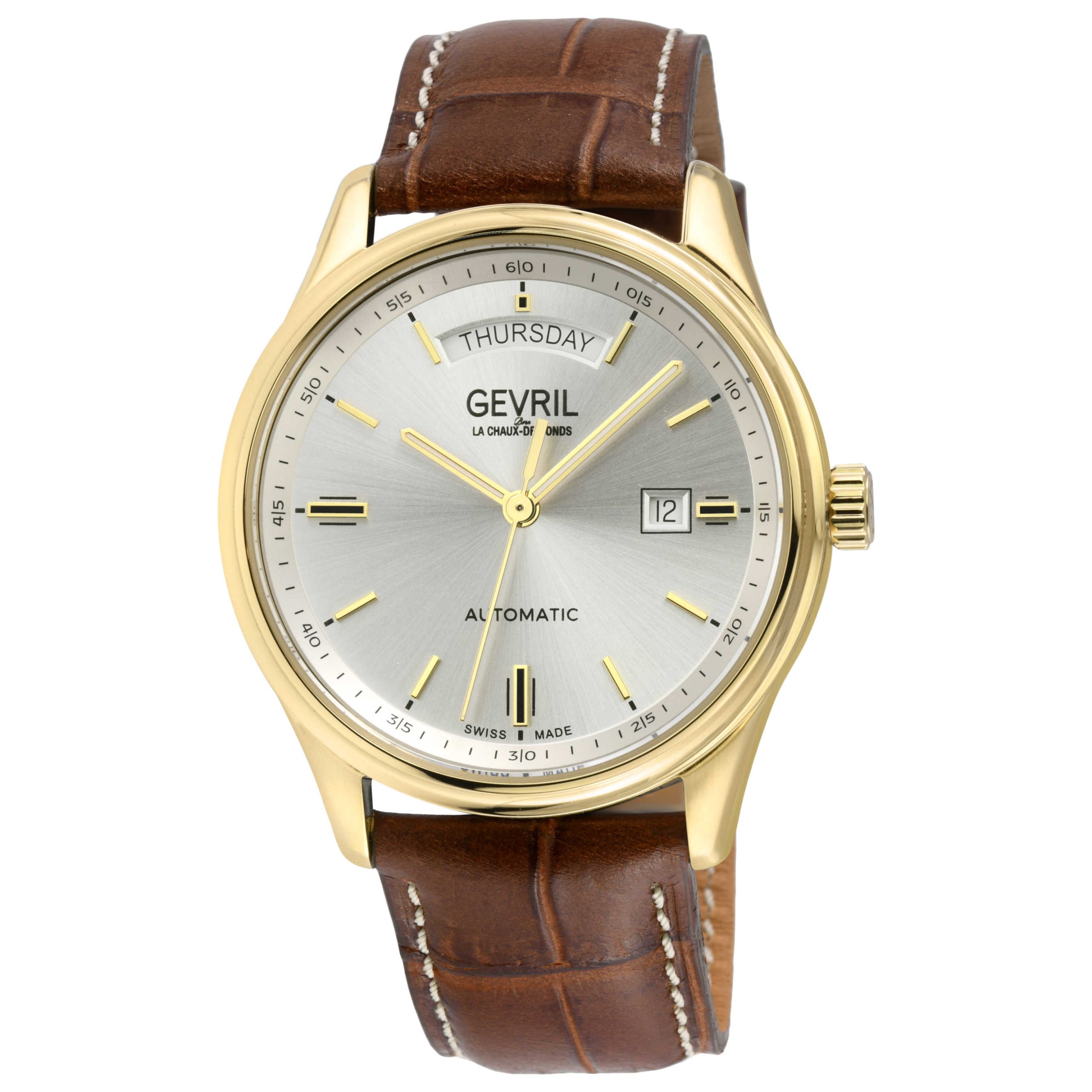 Gevril Excelsior Automatic Silver Dial Men's Watch Gevril Excelsior Automatic Silver Dial Men's Watch | Buy Online in South Africa | Noak