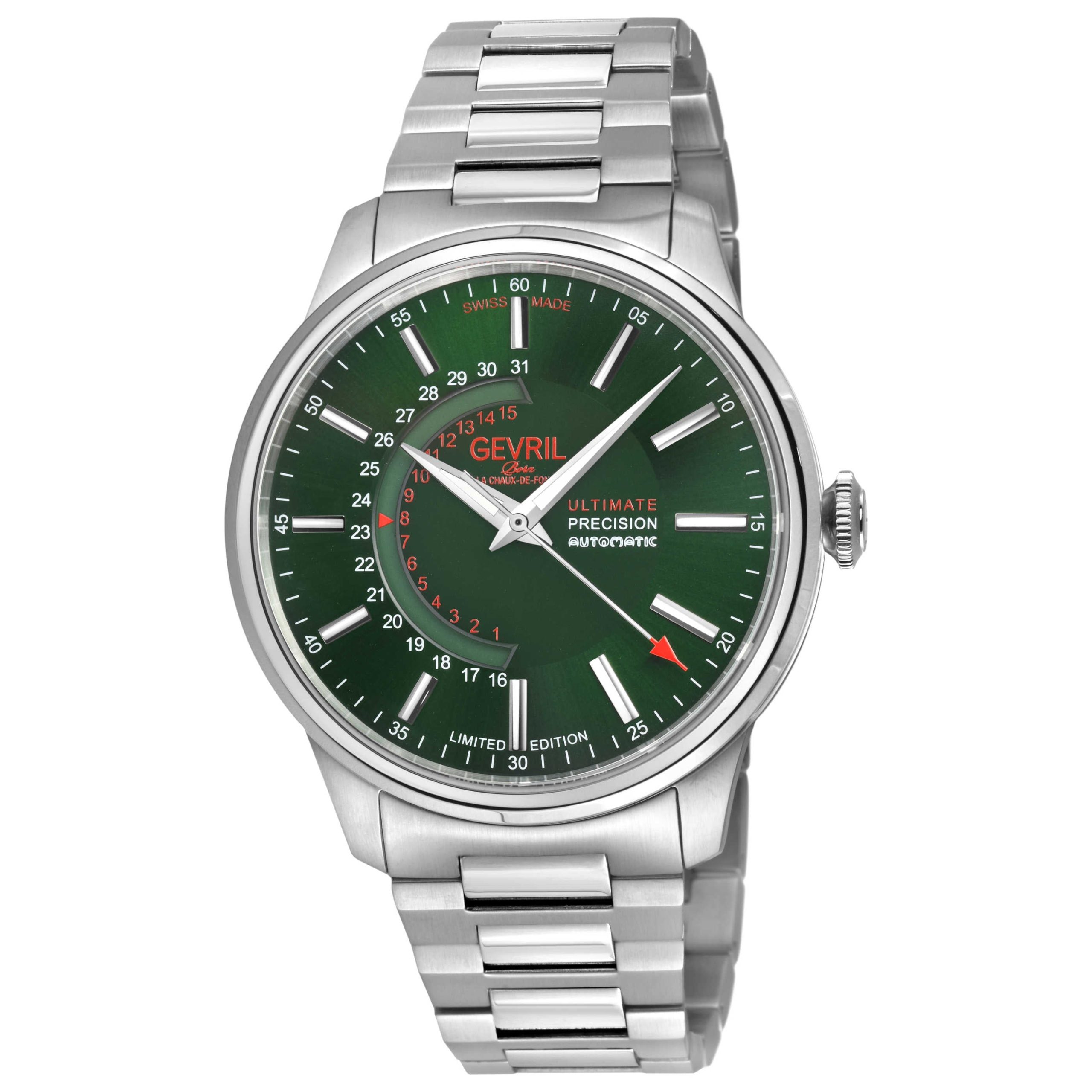 Gevril Guggenheim Automatic Green Dial Men's Watch Gevril Guggenheim Automatic Green Dial Men's Watch | Buy Online in South Africa | Noak