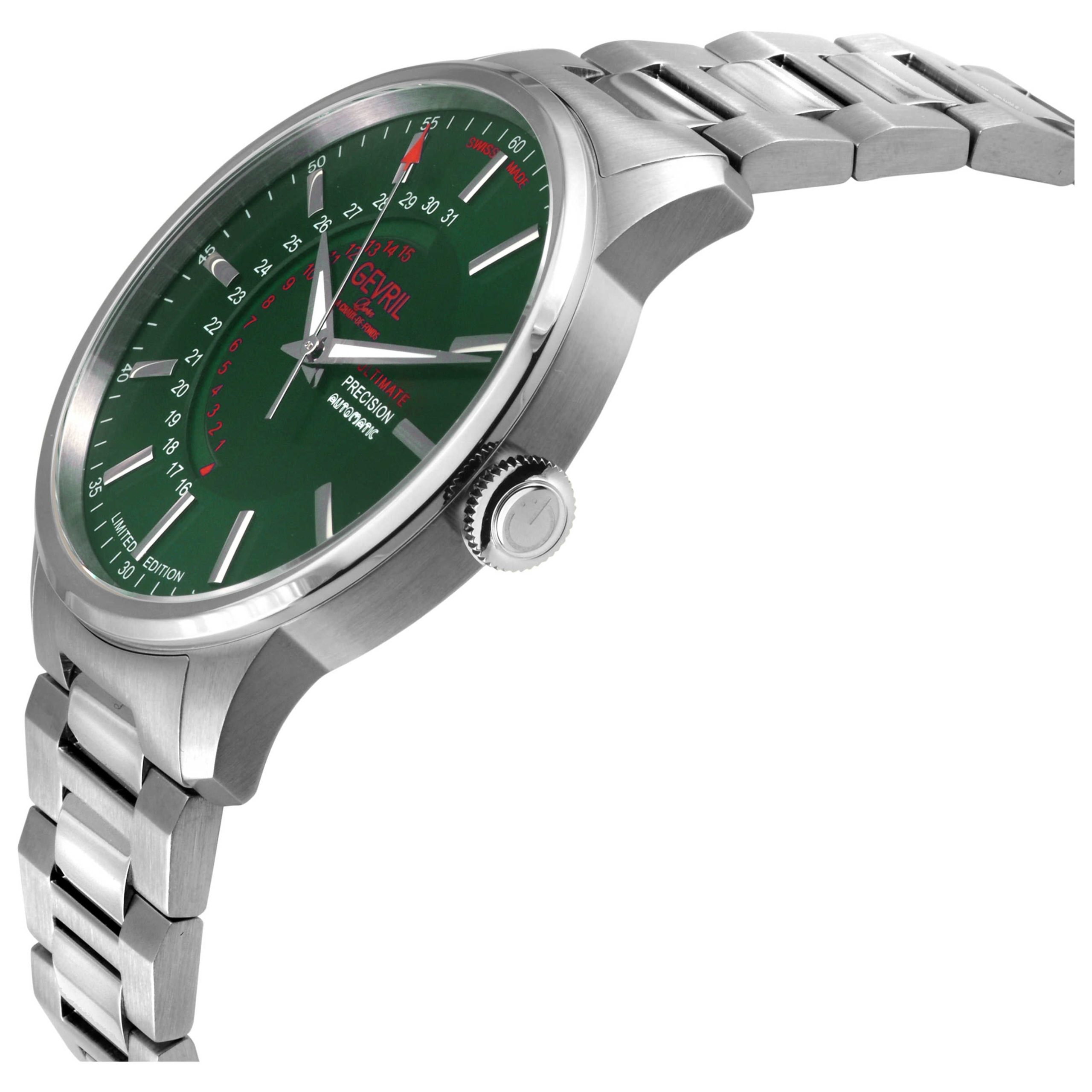 Gevril Guggenheim Automatic Green Dial Men's Watch Gevril Guggenheim Automatic Green Dial Men's Watch | Buy Online in South Africa | Noak