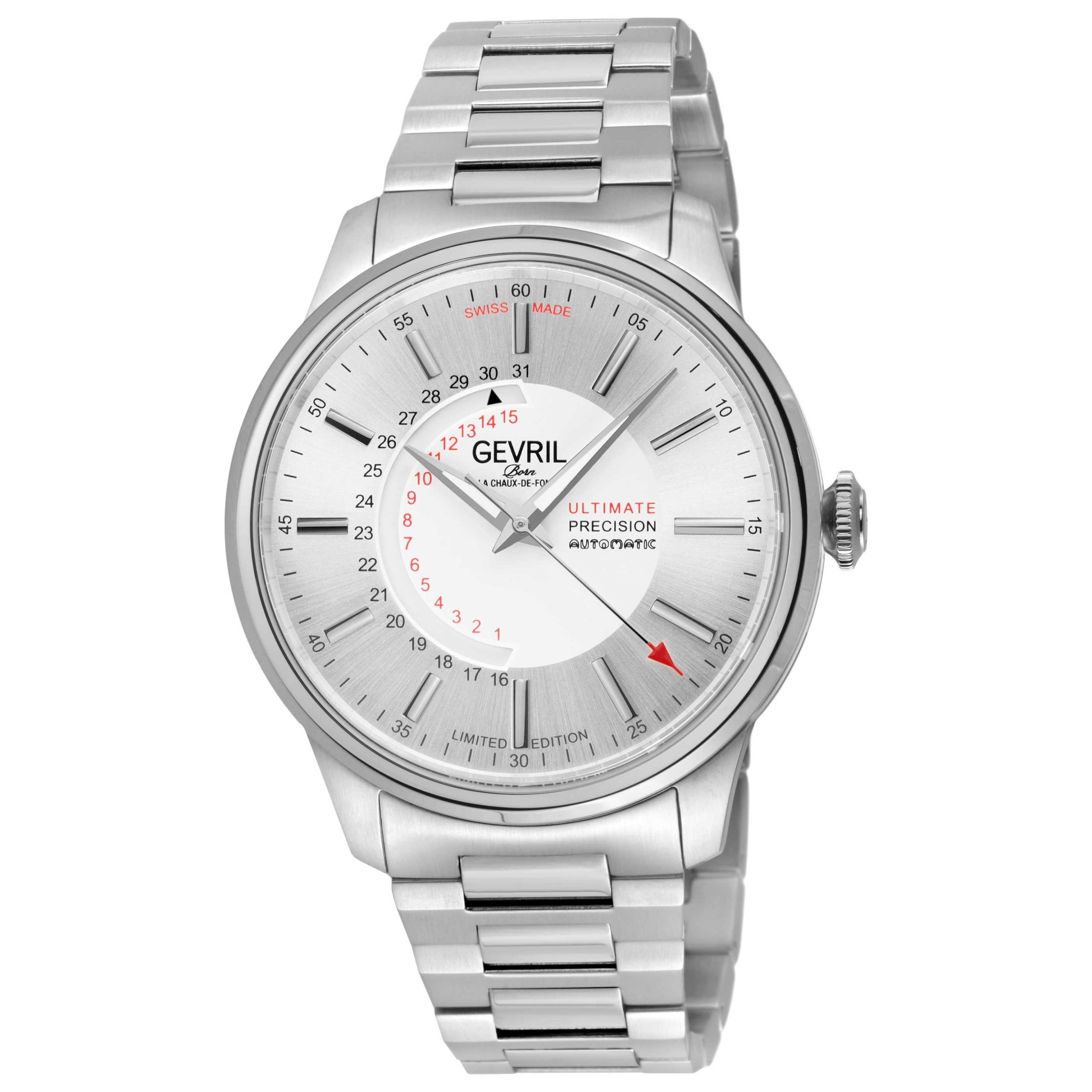 Gevril Guggenheim Automatic Silver Dial Men's Watch Gevril Guggenheim Automatic Silver Dial Men's Watch | Buy Online in South Africa | Noak