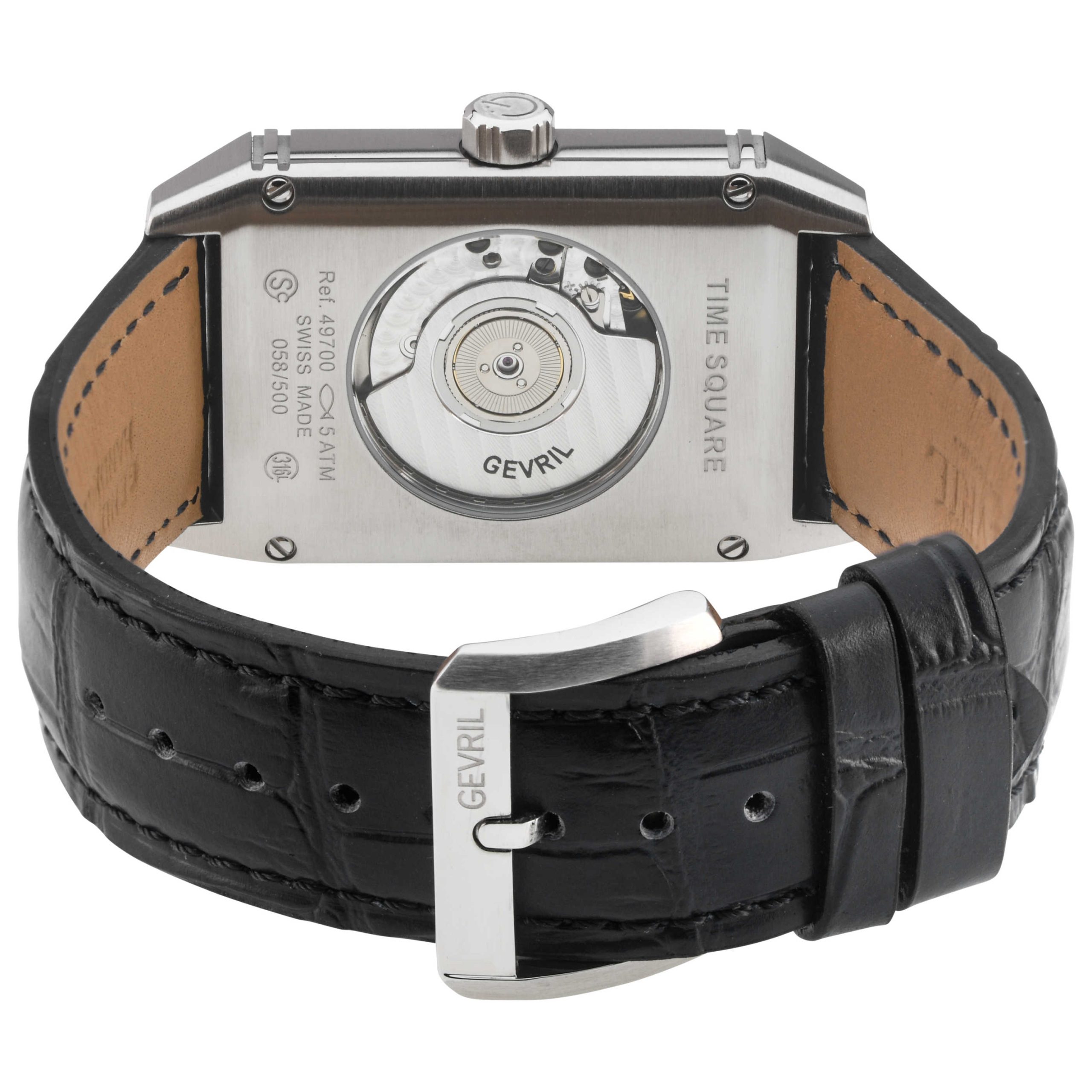 Gevril Time Square Automatic Black Dial Men's Watch Gevril Time Square Automatic Black Dial Men's Watch | Buy Online in South Africa | Noak