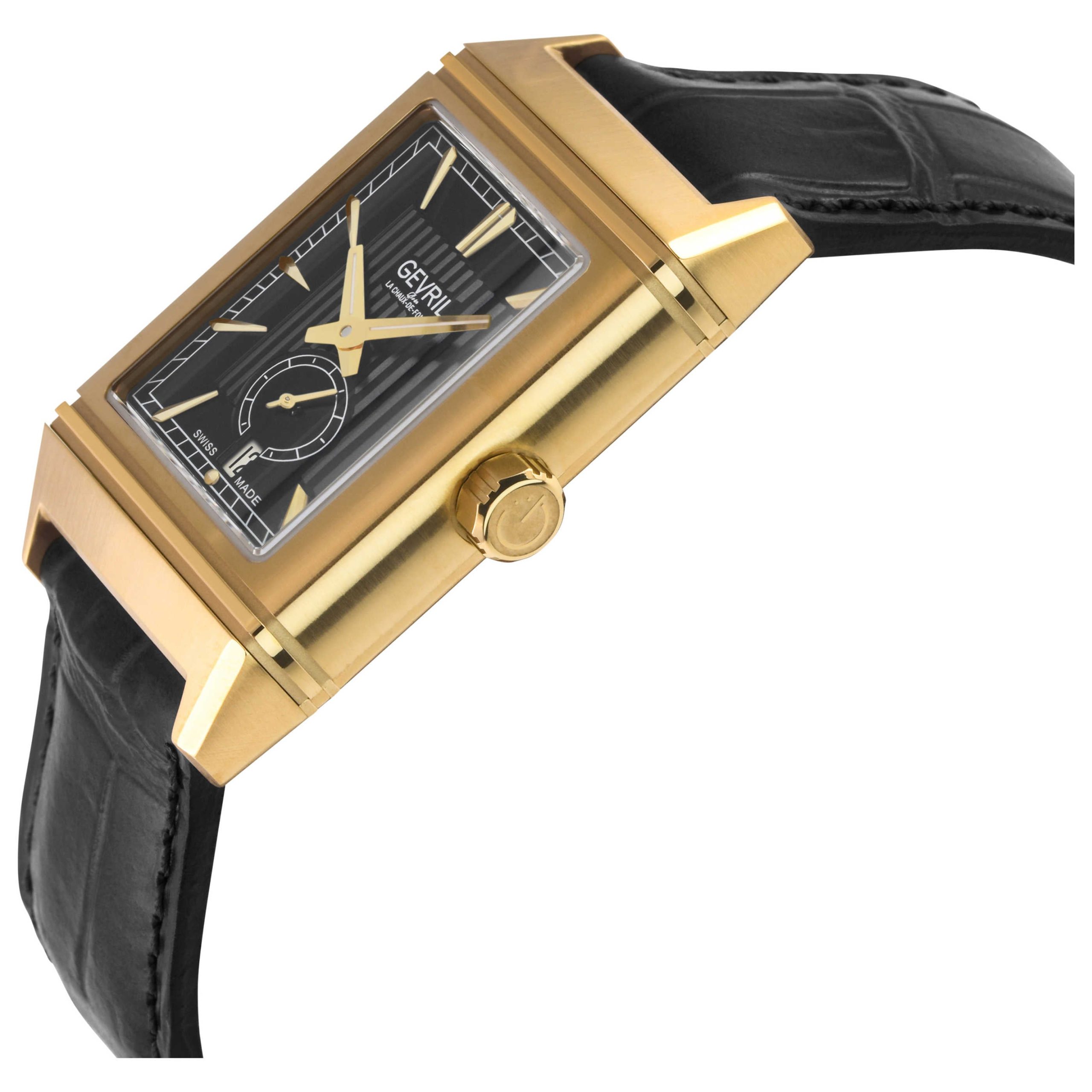 Gevril Time Square Automatic Black Dial Men's Watch Gevril Time Square Automatic Black Dial Men's Watch | Buy Online in South Africa | Noak