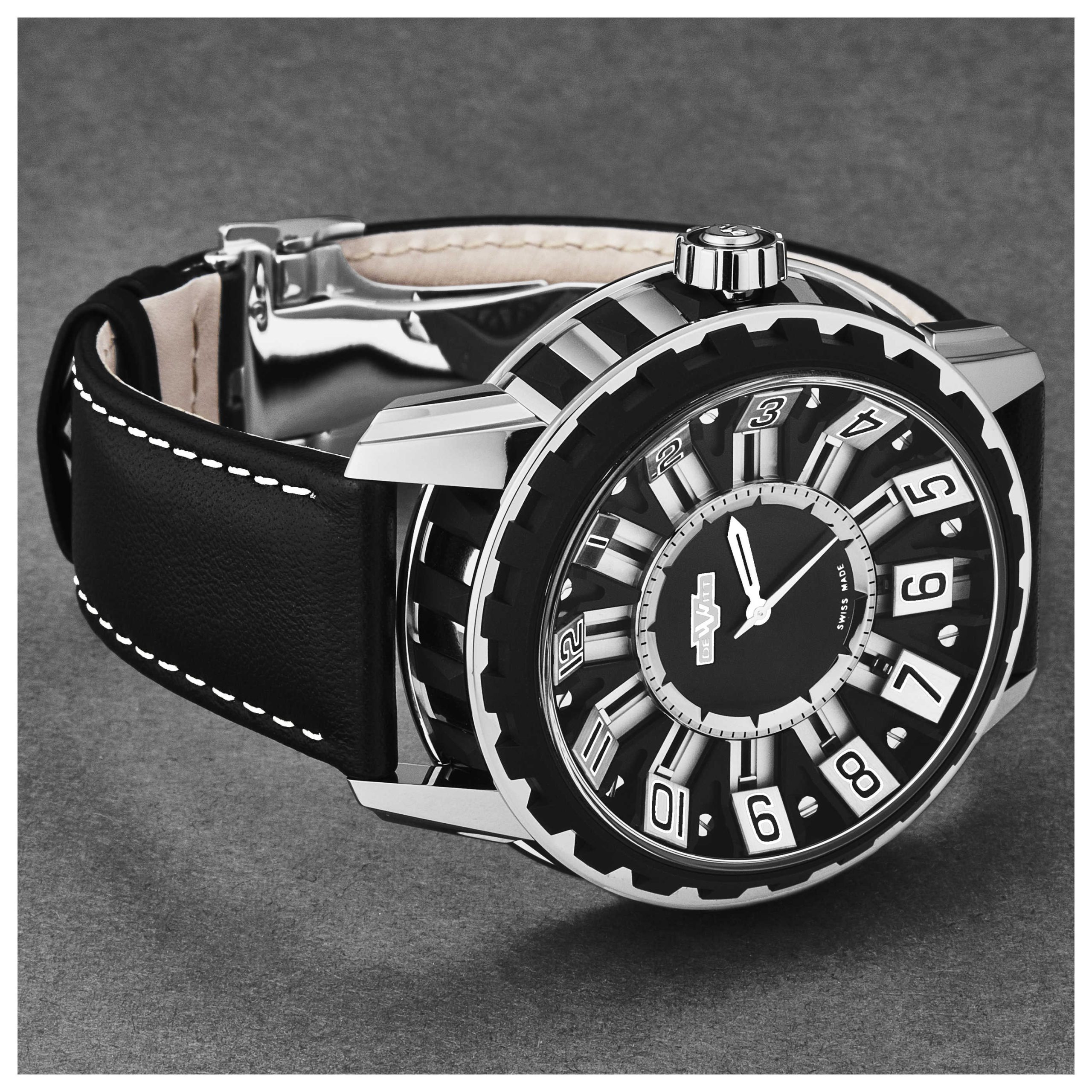 DeWitt Academia Automatic Black Dial Men's Watch DeWitt Academia Automatic Black Dial Men's Watch | Buy Online in South Africa | Noak