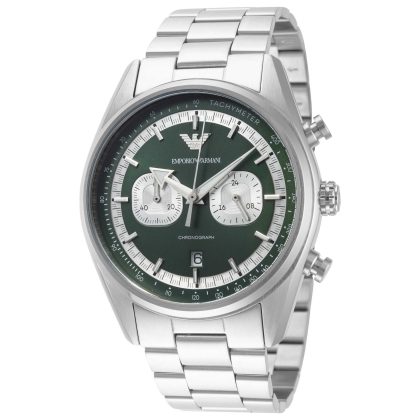 Emporio Armani Racer Quartz Green Dial Men's Watch | Buy Online in South Africa | Noak