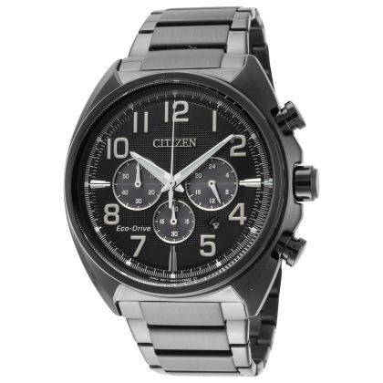 Citizen Classic Solar Powered Quartz Eco-Drive Black Dial Men's Watch | Buy Online in South Africa | Noak
