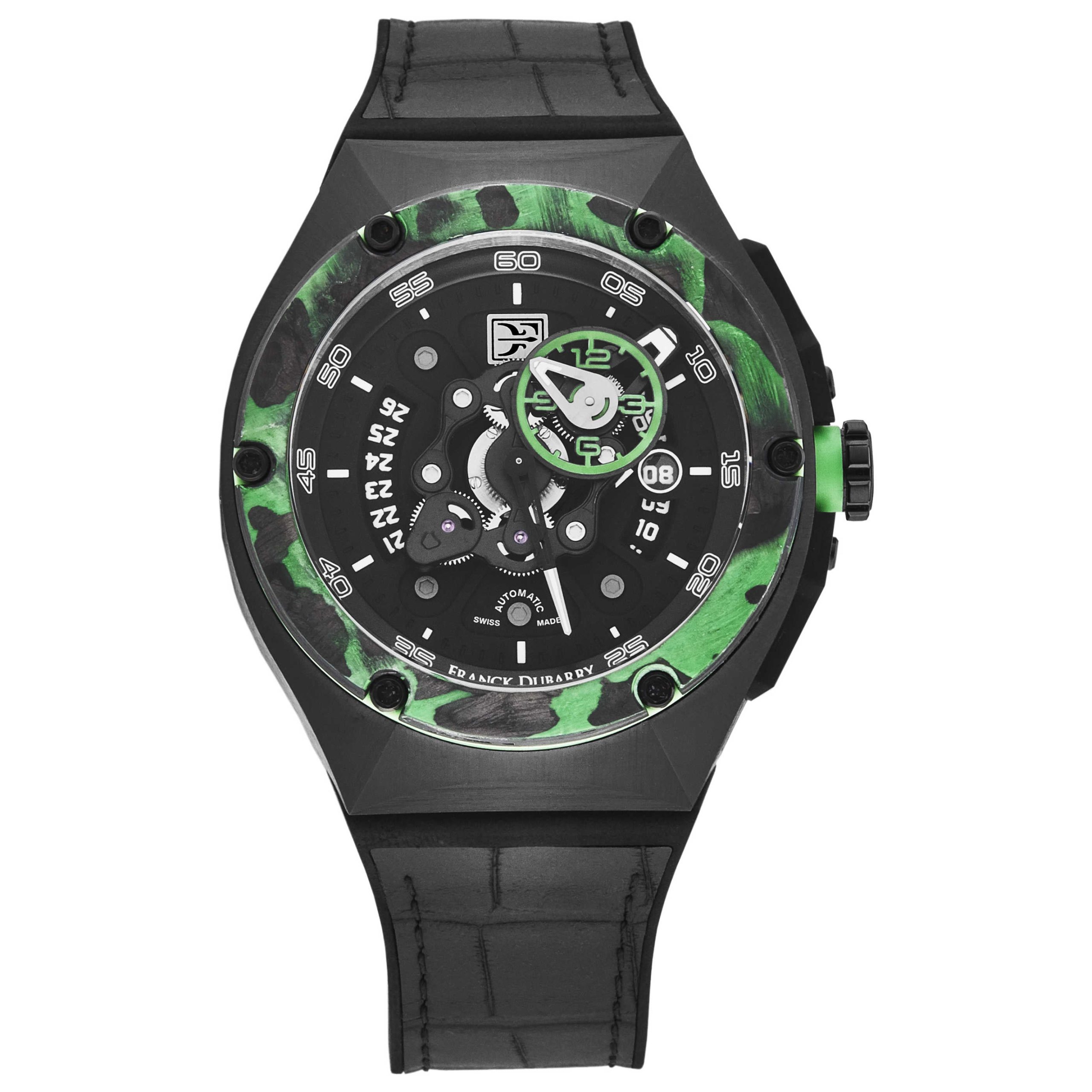 Franck Dubarry Crazy Wheel Automatic Black Dial Men's Watch Franck Dubarry Crazy Wheel Automatic Black Dial Men's Watch | Buy Online in South Africa | Noak