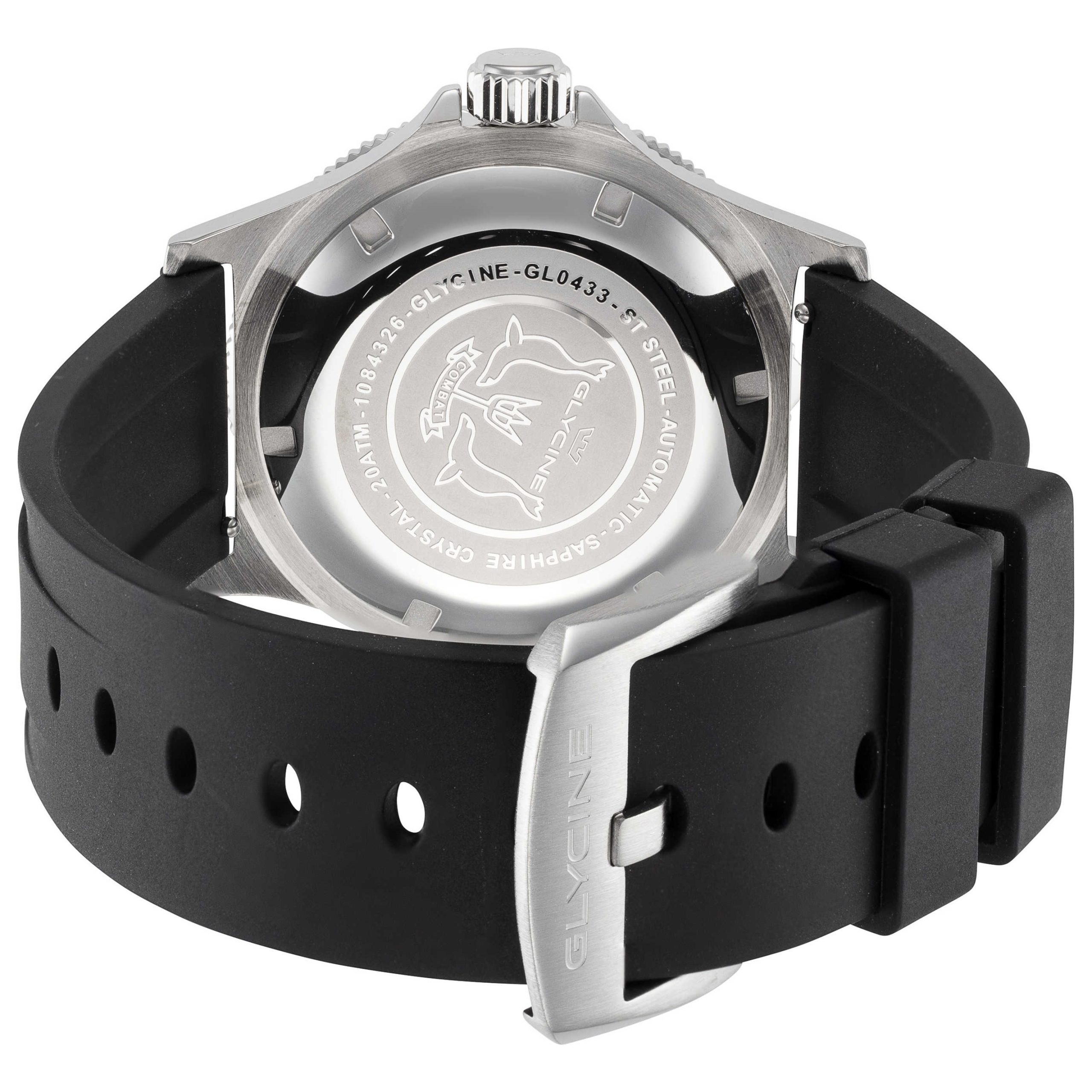 Glycine Combat Sub Automatic Black Dial Men's Watch Glycine Combat Sub Automatic Black Dial Men's Watch | Buy Online in South Africa | Noak