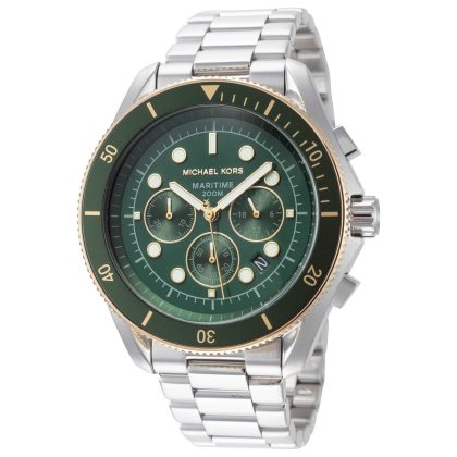 Michael Kors Maritime Quartz Green Dial Men's Watch | Buy Online in South Africa | Noak