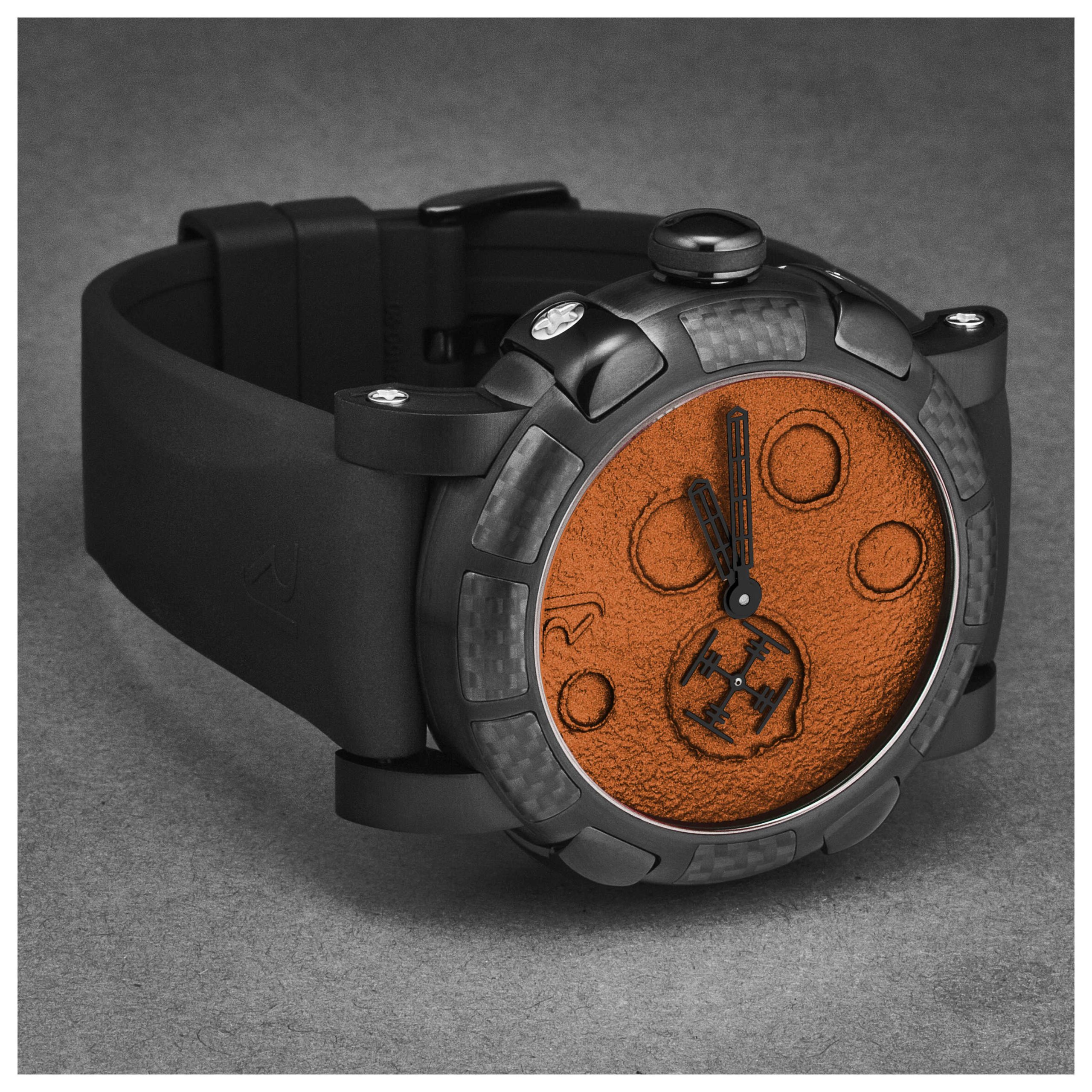 Romain Jerome Moon dust Automatic Orange Dial Men's Watch Romain Jerome Moon dust Automatic Orange Dial Men's Watch | Buy Online in South Africa | Noak