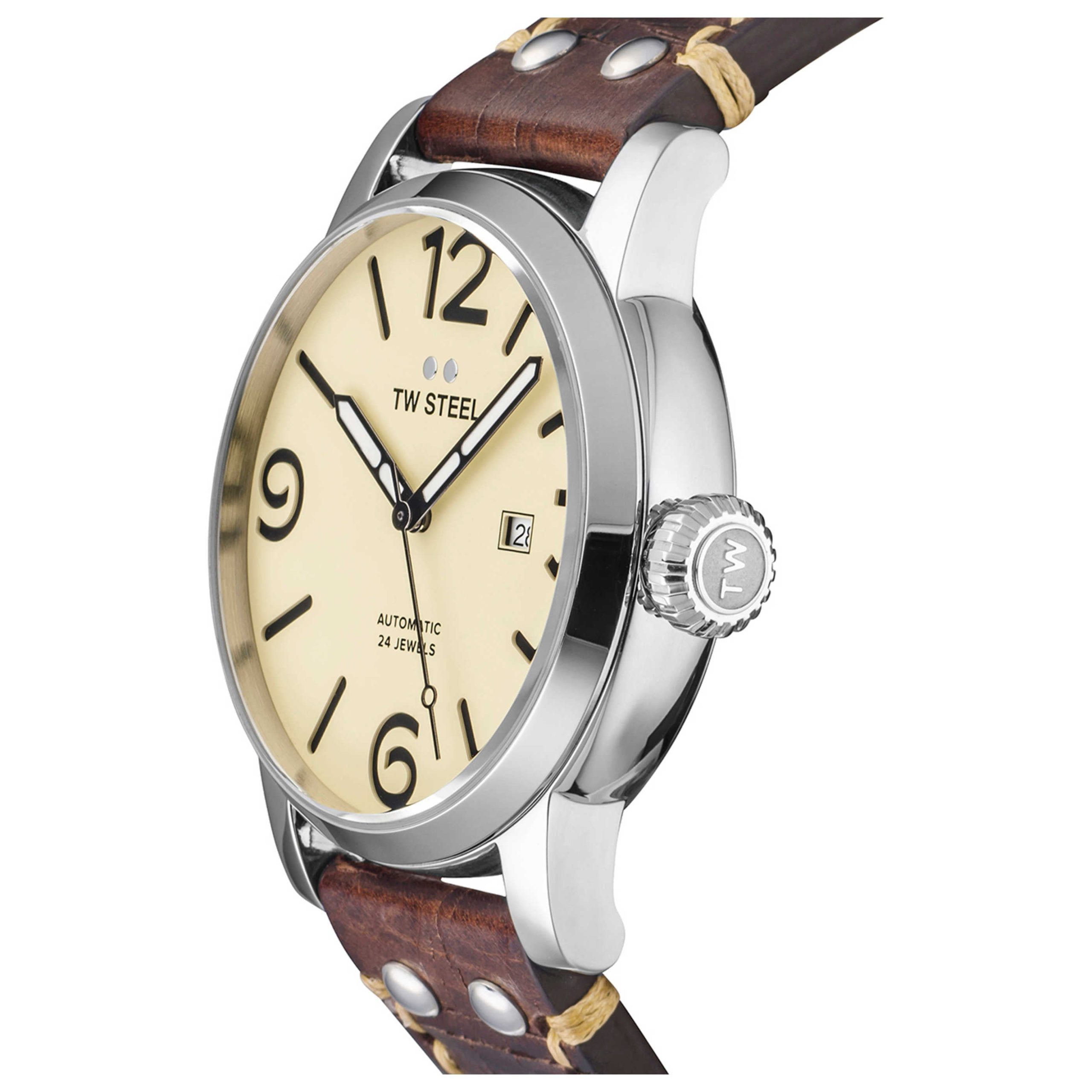 TW Steel Maverick Automatic Cream Dial Men's Watch TW Steel Maverick Automatic Cream Dial Men's Watch | Buy Online in South Africa | Noak
