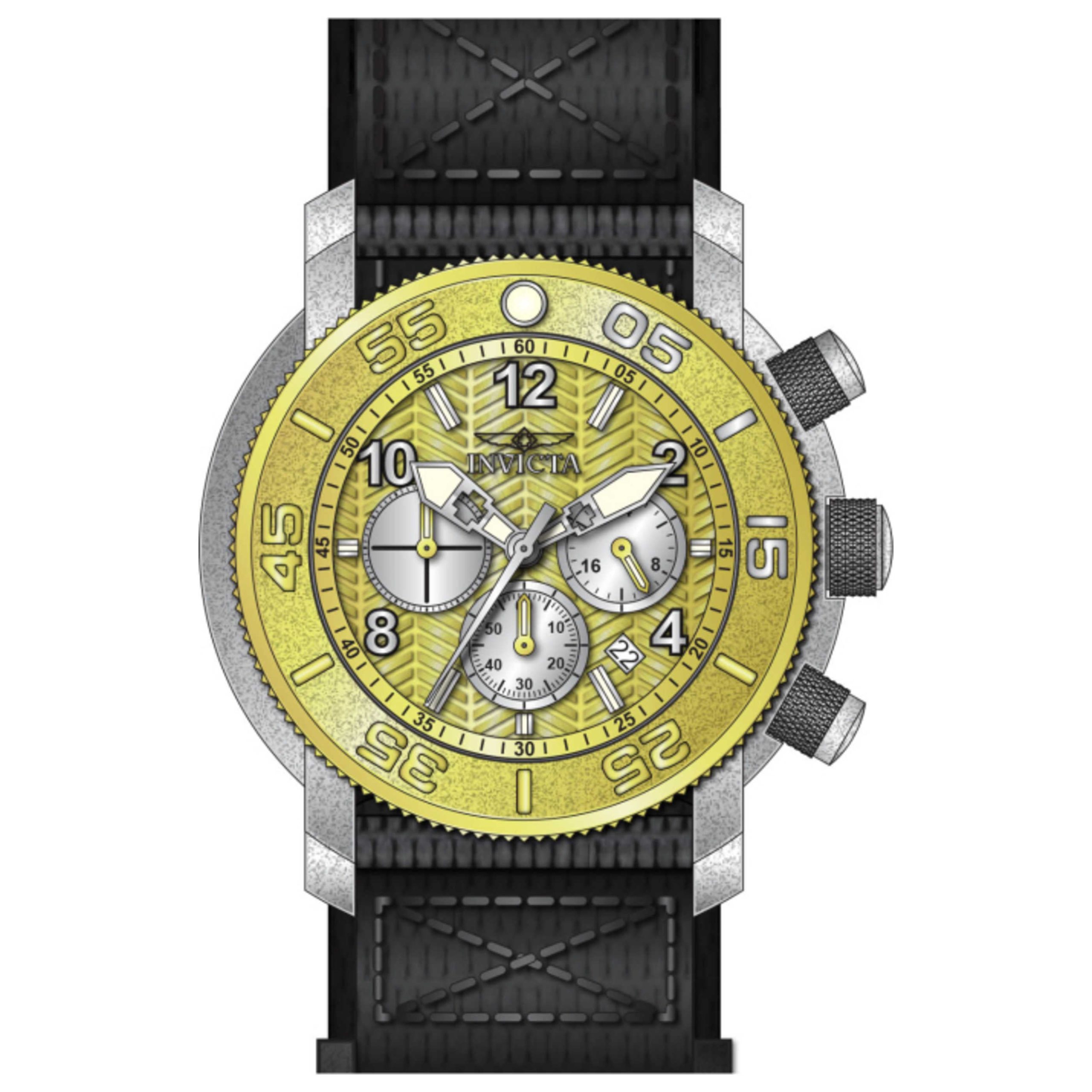 Invicta Coalition Forces Quartz Gold Dial Men's Watch Invicta Coalition Forces Quartz Gold Dial Men's Watch | Buy Online in South Africa | Noak
