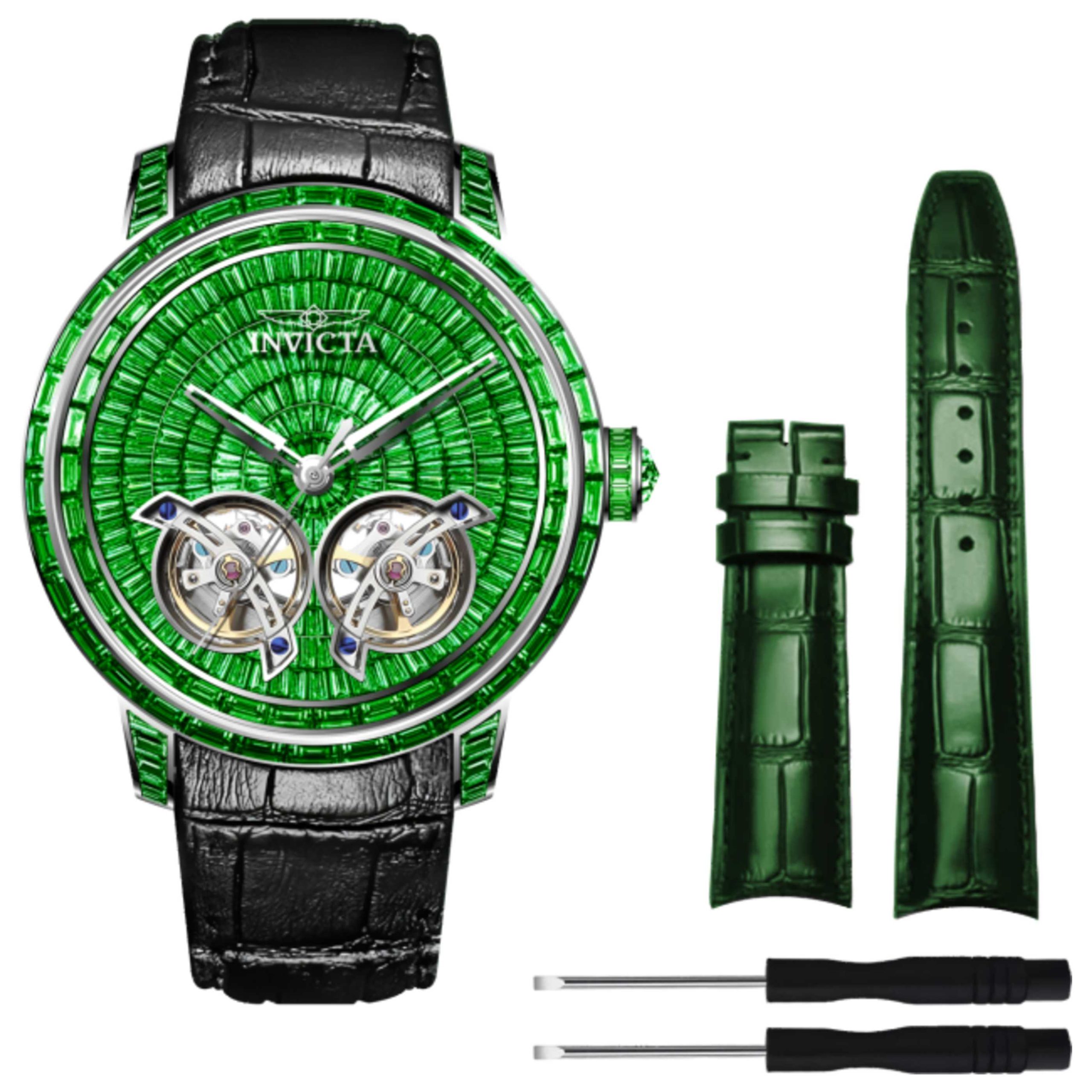 Invicta Objet D Art Automatic Green Dial Men's Watch Invicta Objet D Art Automatic Green Dial Men's Watch | Buy Online in South Africa | Noak