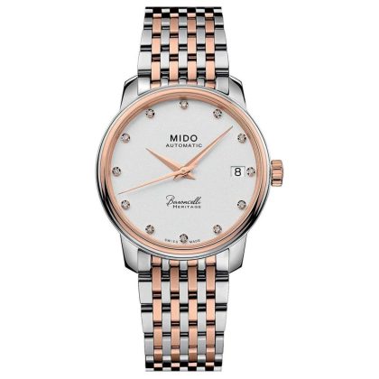 Mido Baroncelli Automatic White Dial Women's Watch | Buy Online in South Africa | Noak