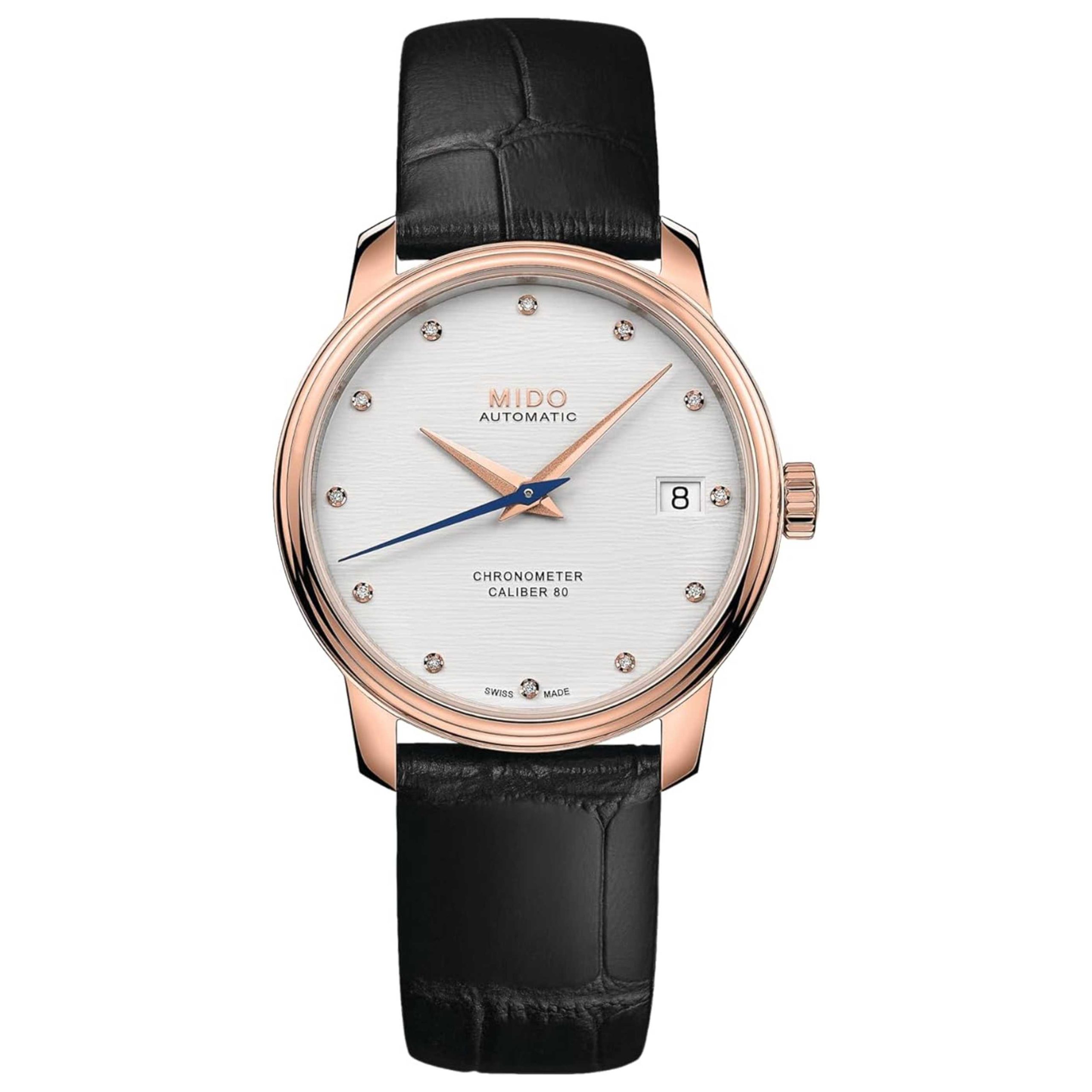 Mido Baroncelli Automatic White Dial Women's Watch Mido Baroncelli Automatic White Dial Women's Watch | Buy Online in South Africa | Noak